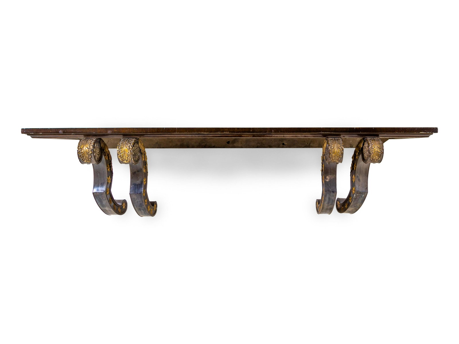An Empire Style Shelf: An Empire Style Shelf First Half 20th Century Width 60 inches. Property from Christa's Ltd., Chicago, Illinois