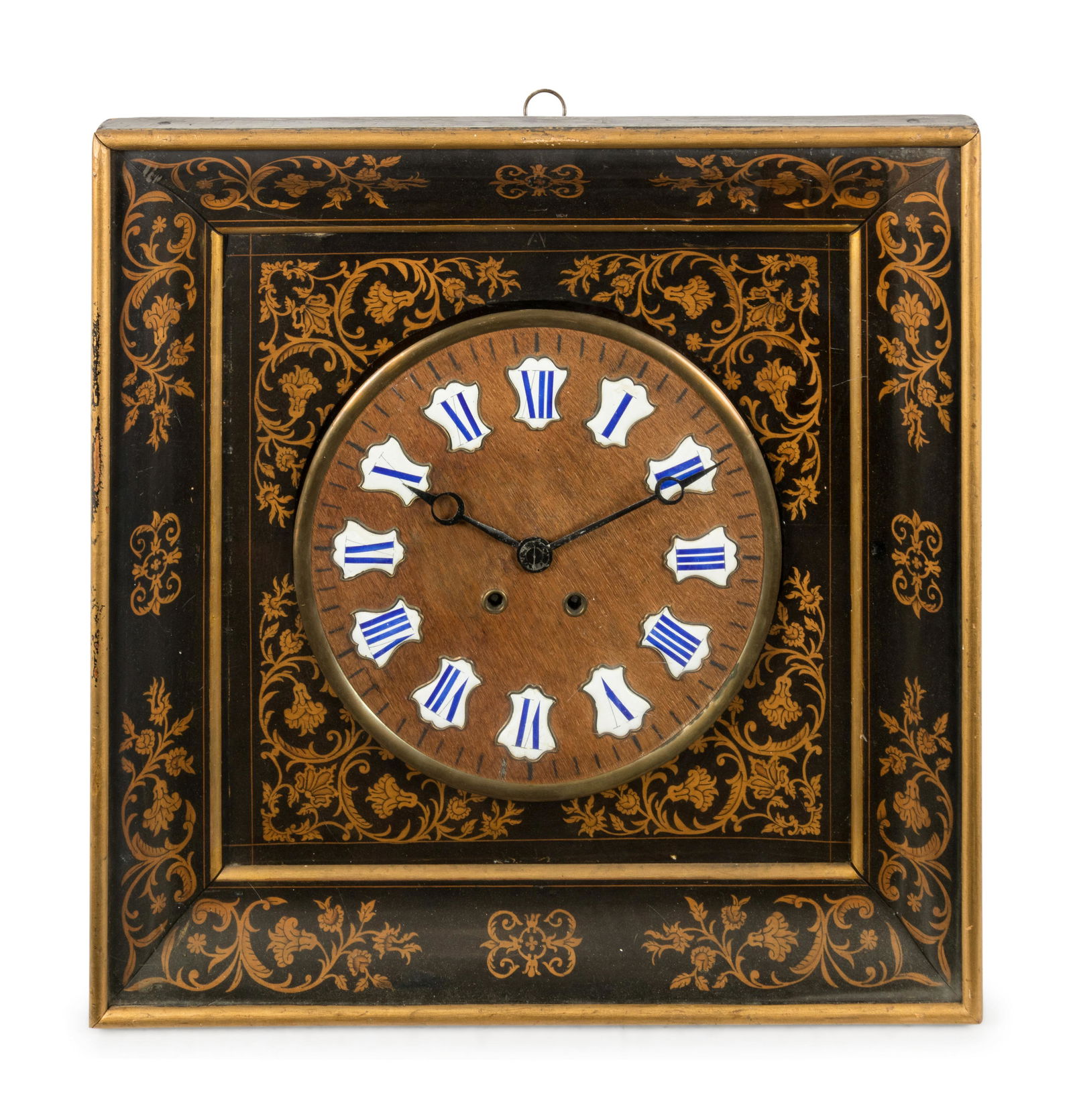 A French Marquetry Wall Clock (1 of 1)