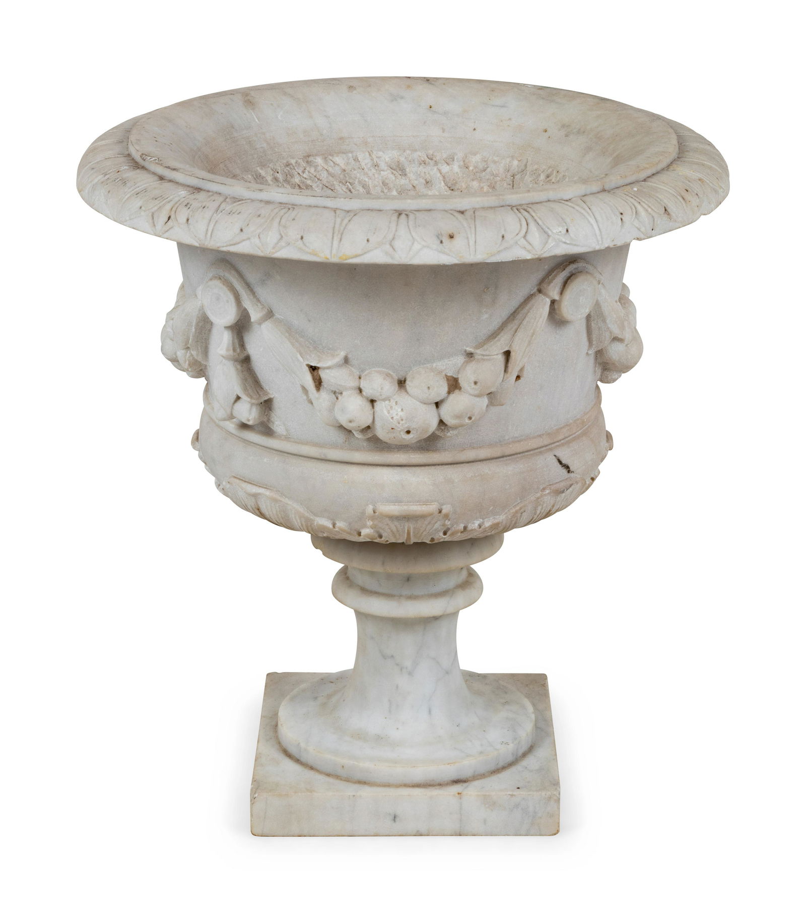 A Neoclassical Marble Garden Urn (1 of 1)