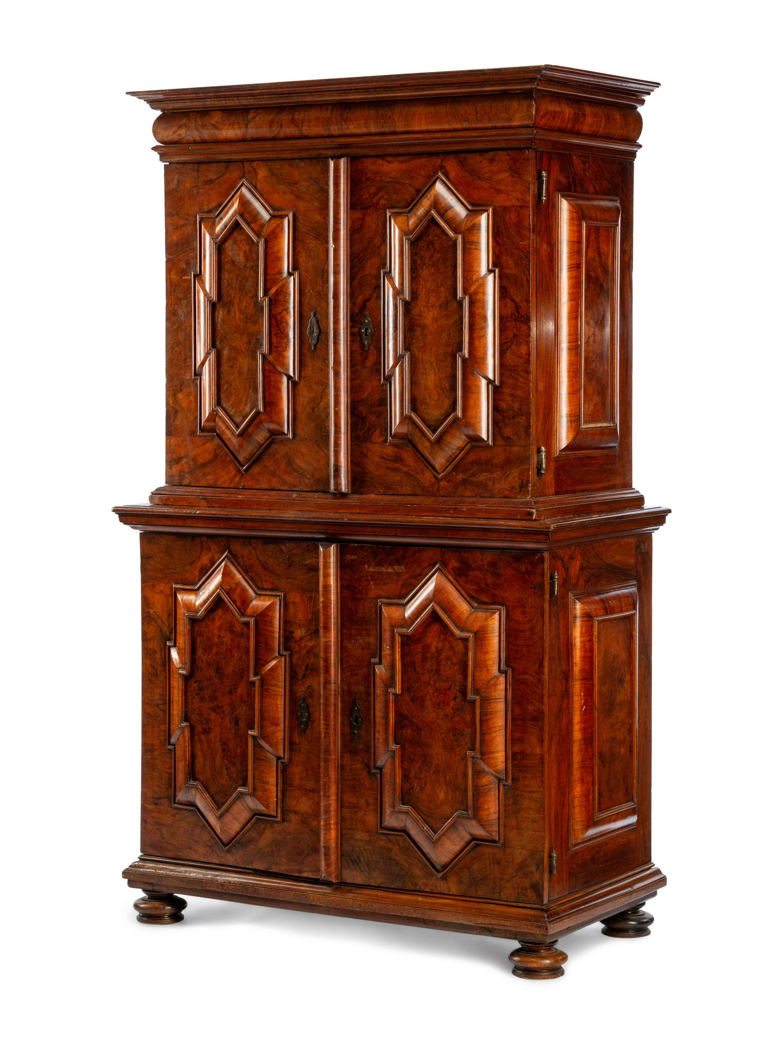 An Italian Carved Walnut Cabinet (1 of 1)