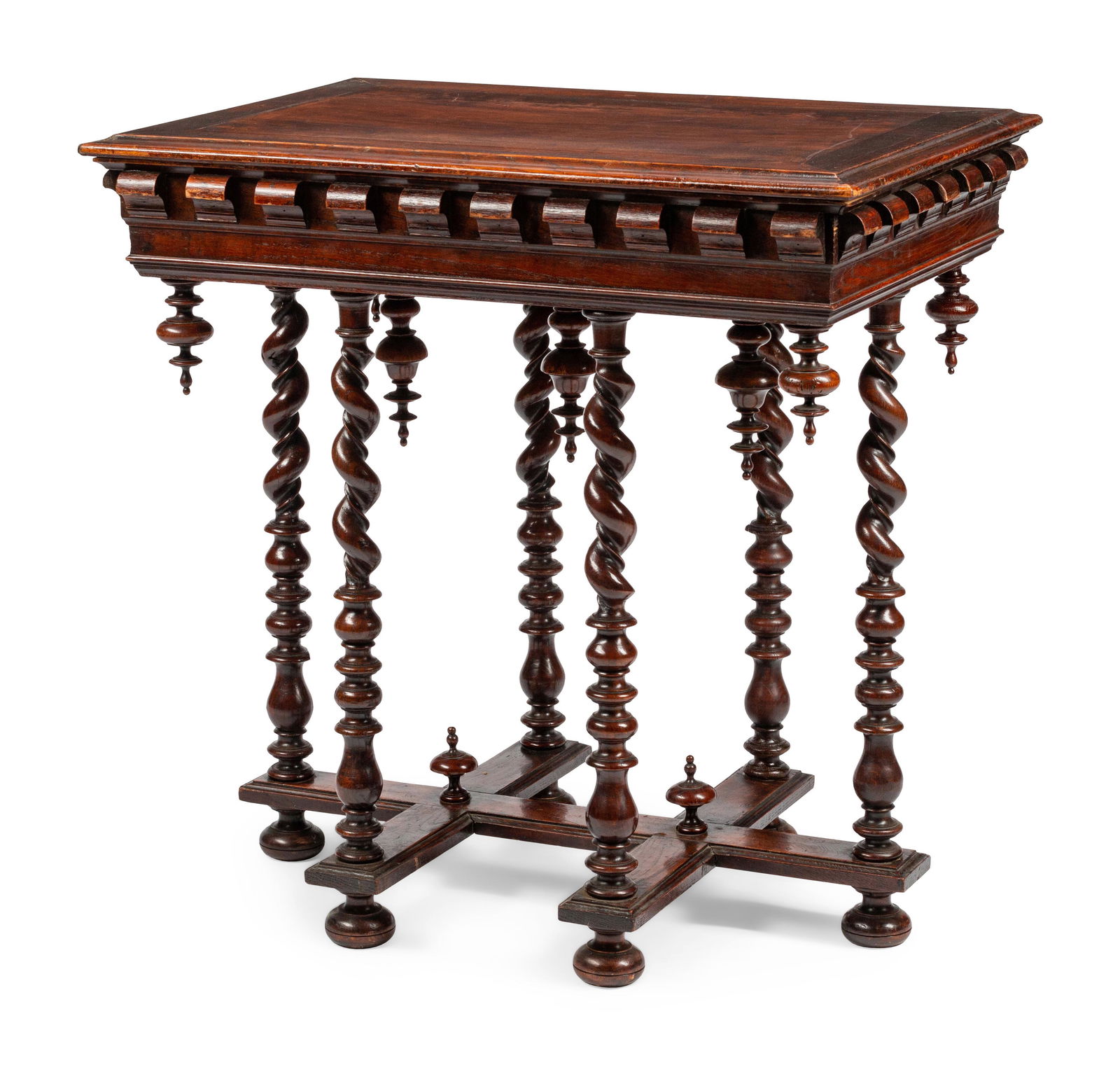 A Portuguese Style Walnut Table (1 of 1)