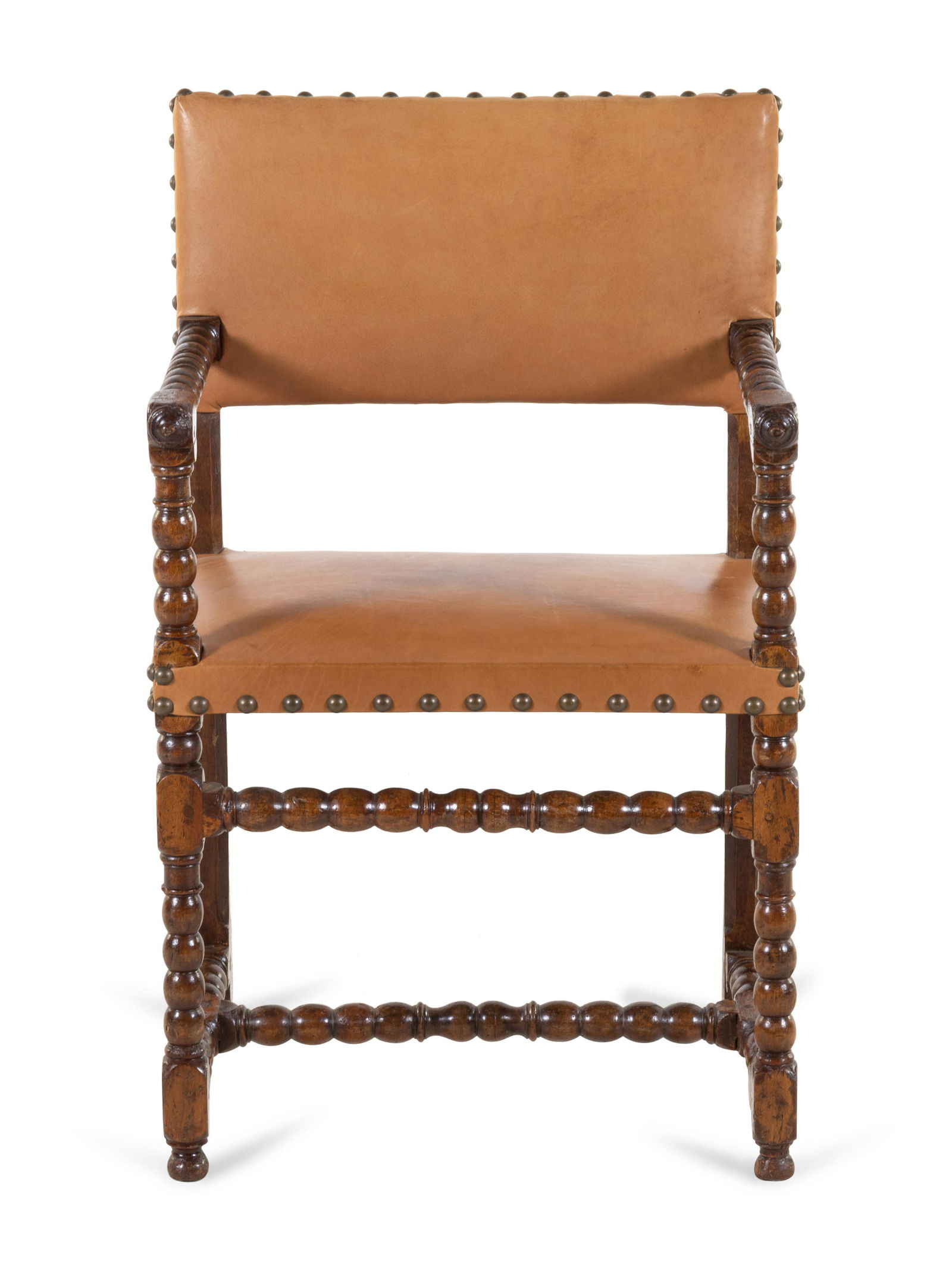 A Spanish Turned Walnut Armchair (1 of 2)