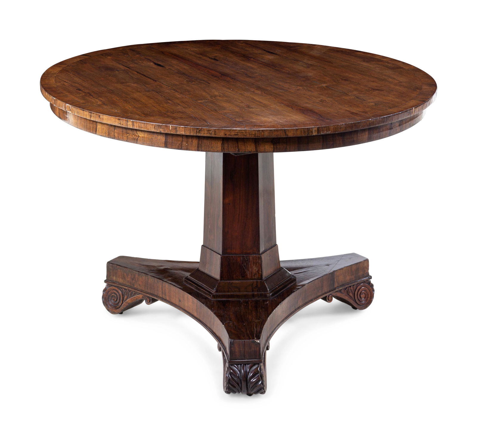 A Regency Rosewood Tilt-Top Breakfast Table (1 of 1)