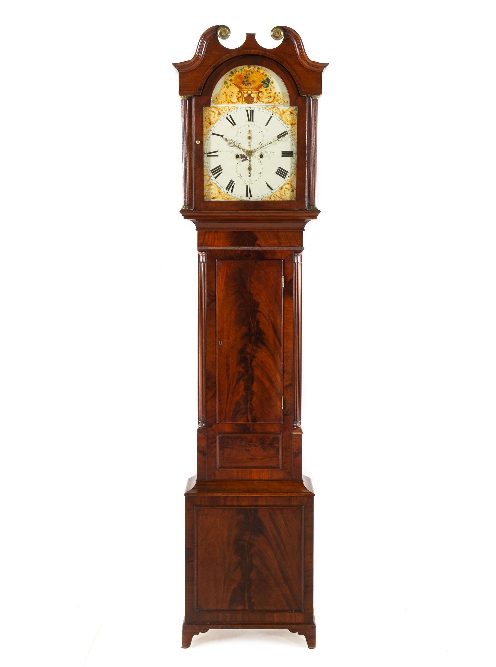 A Scottish Mahogany Tall Case Clock (1 of 2)