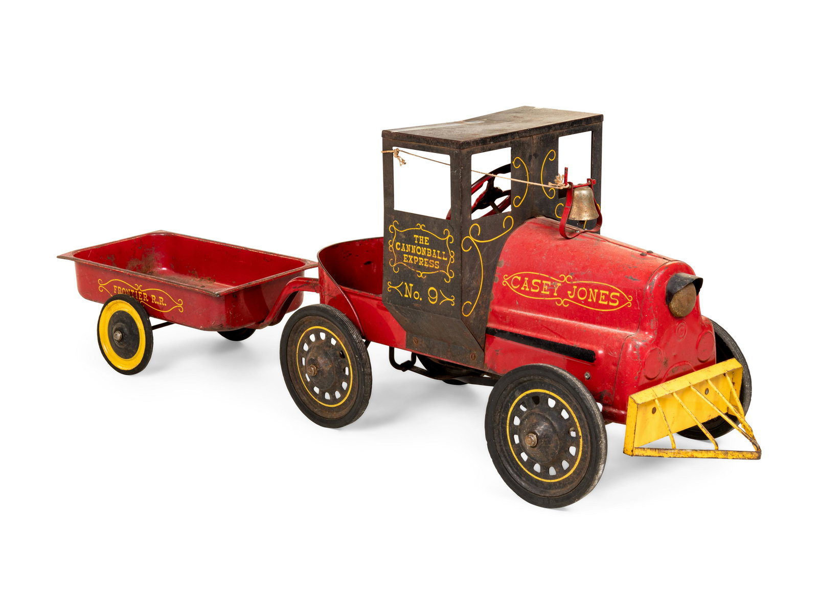 A Garton Cannonball Express Pedal Car and a Buick Pedal: A Garton Cannonball Express Pedal Car and a Buick Pedal Car Circa 1930 Property from the Estate of Mary and Bruce Goodman, Highland Park, Illinois