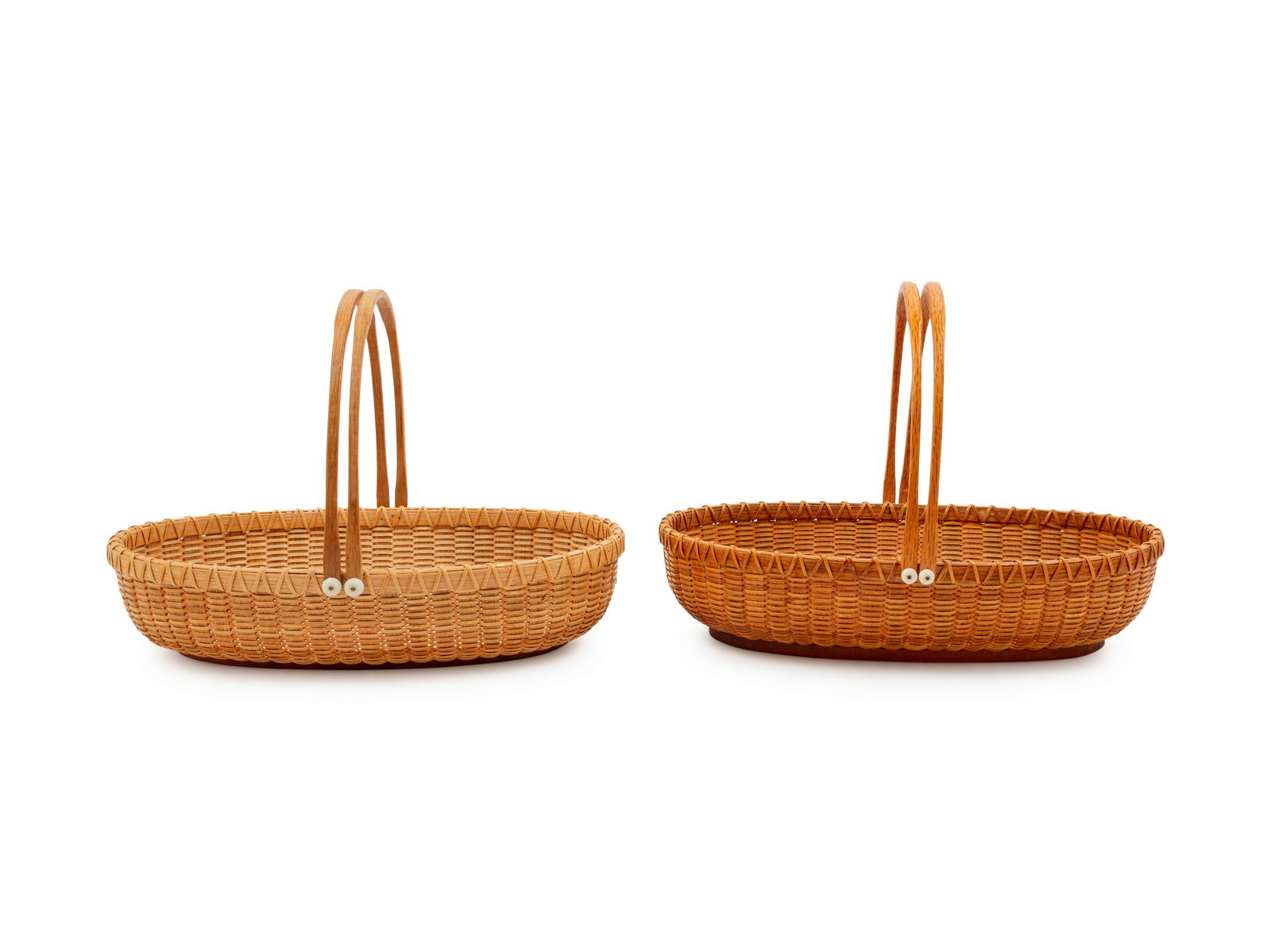 A Pair of Nantucket Baskets by Paul Willer (1 of 2)