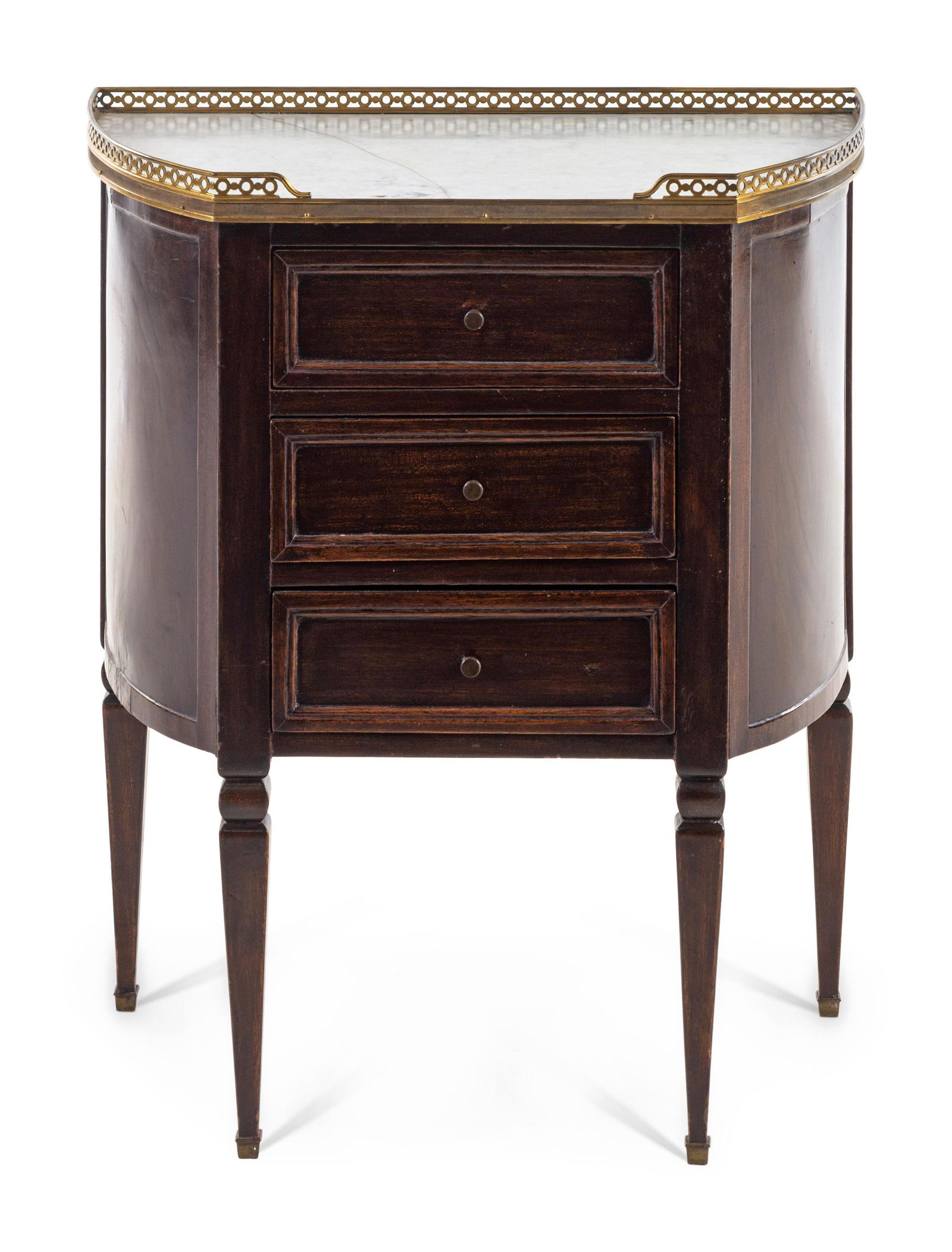 A Louis XVI Style Mahogany Side Table Height 29 x width (1 of 1)