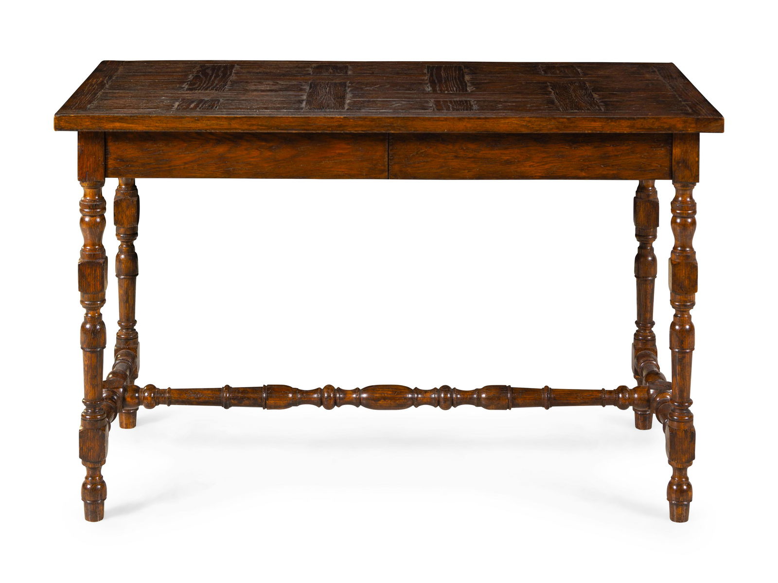 A William and Mary Style Oak Console Table  (1 of 1)
