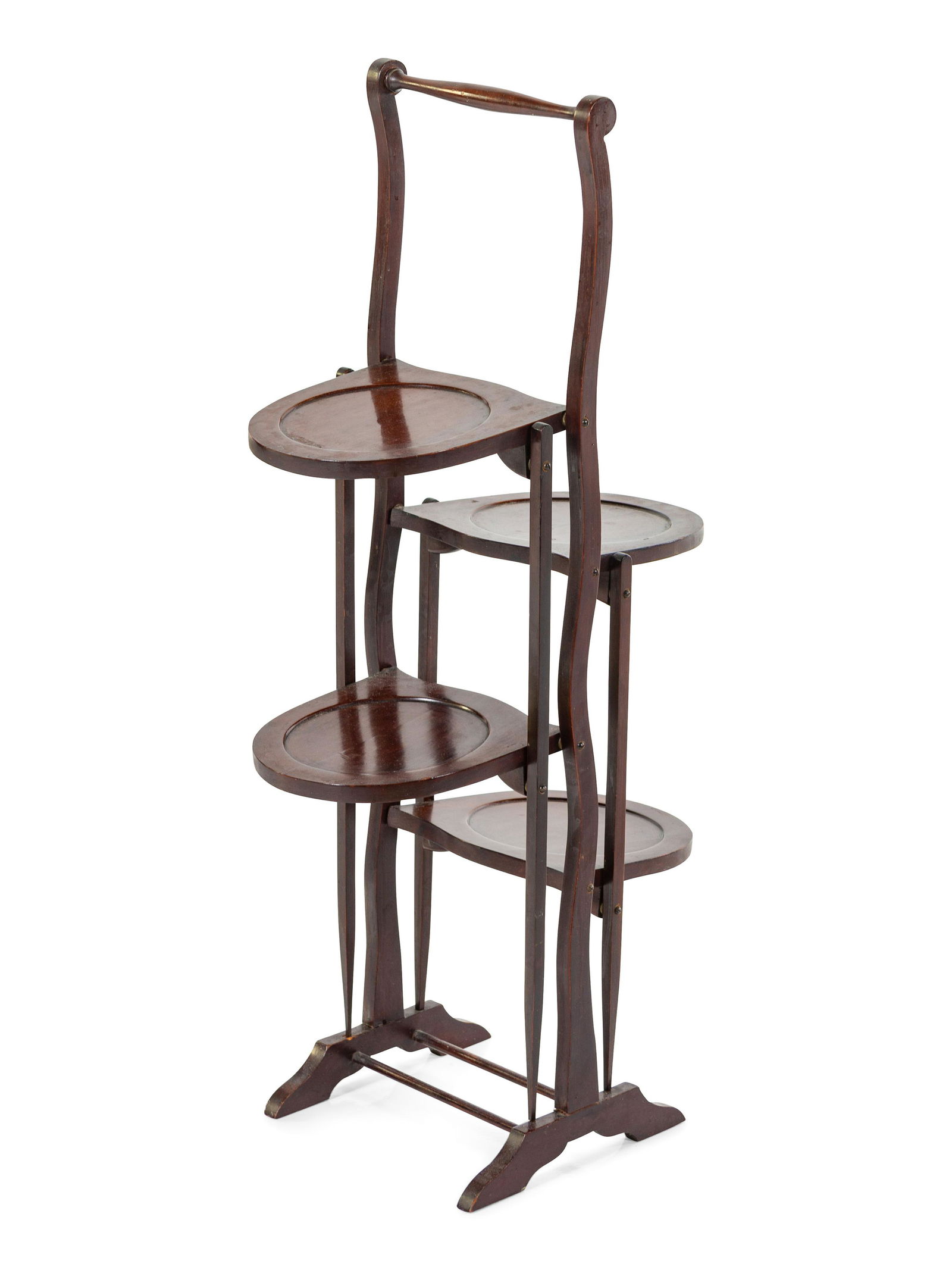 A Regency Style Mahogany Folding Dessert Stand (1 of 2)