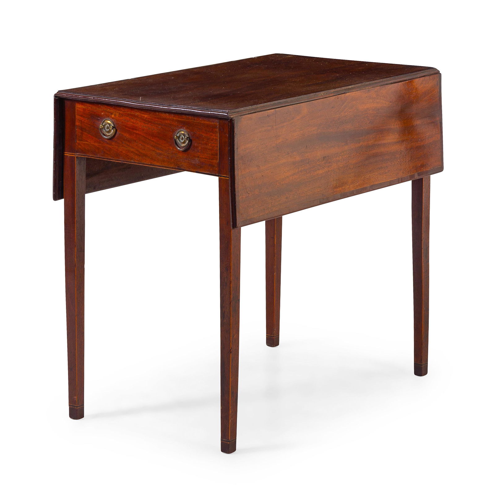 A George III Inlaid Mahogany Pembroke Table (1 of 1)