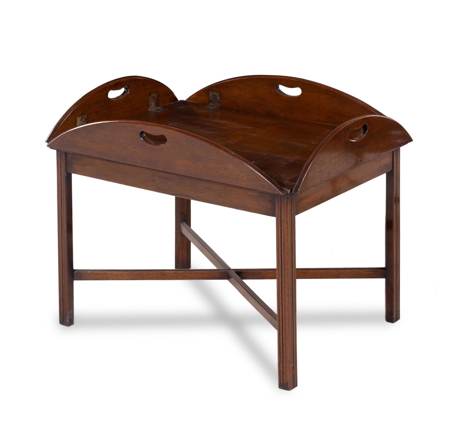 A George III Style Mahogany Tray Table (1 of 1)