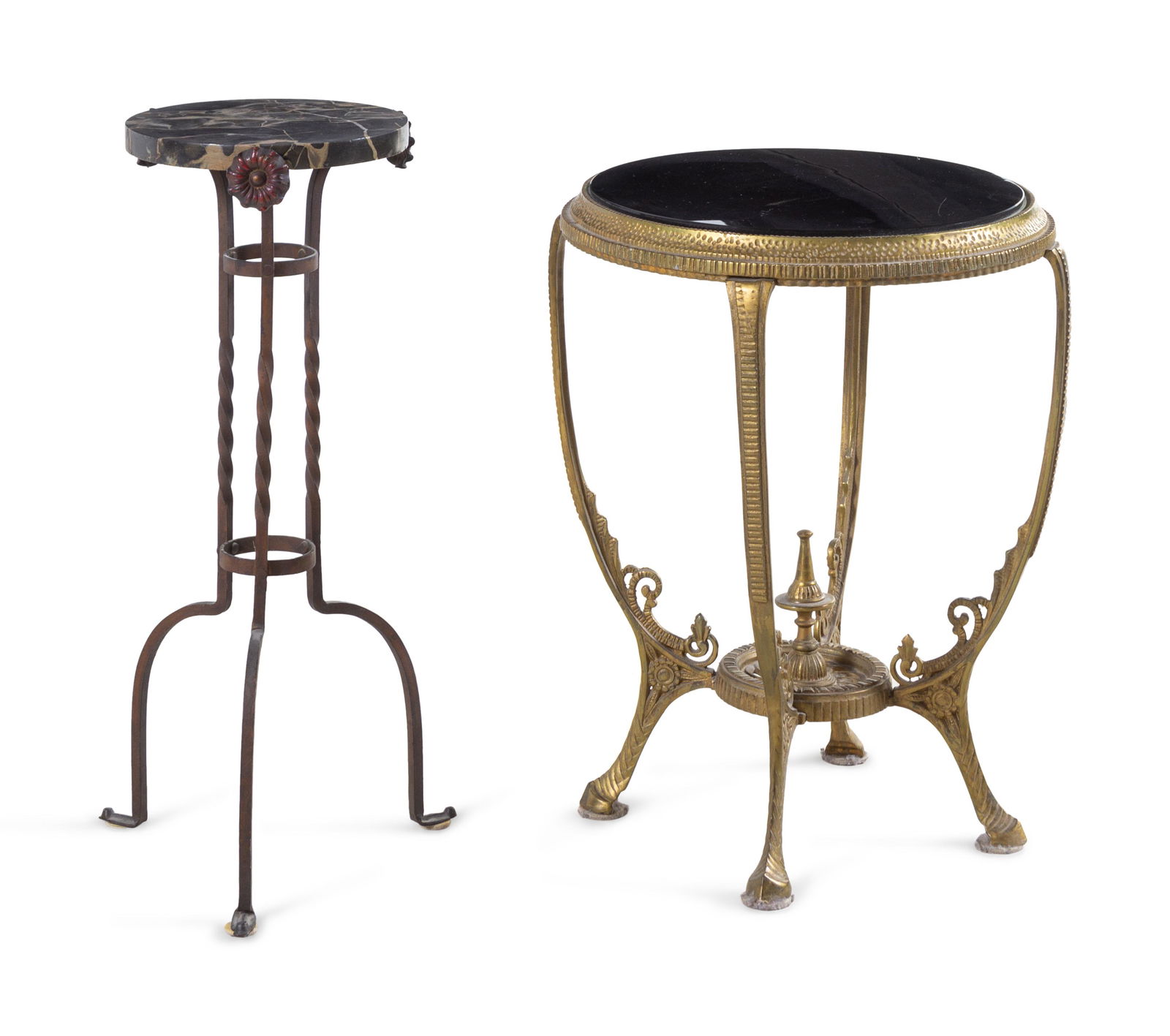 Two Art Deco Metal Side Tables (1 of 1)