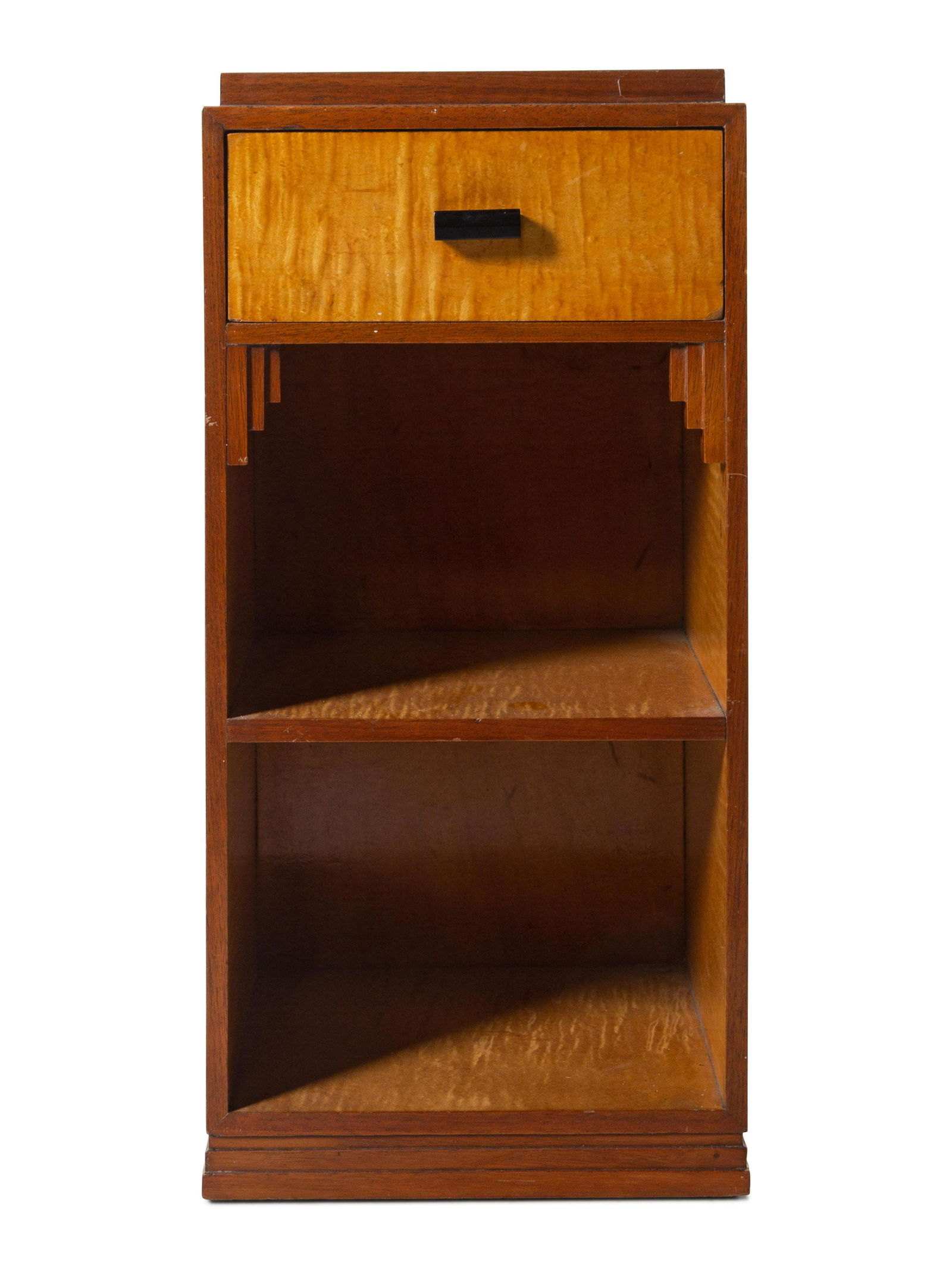An Art Deco Satinwood Side Table Height 27 inches. (1 of 2)
