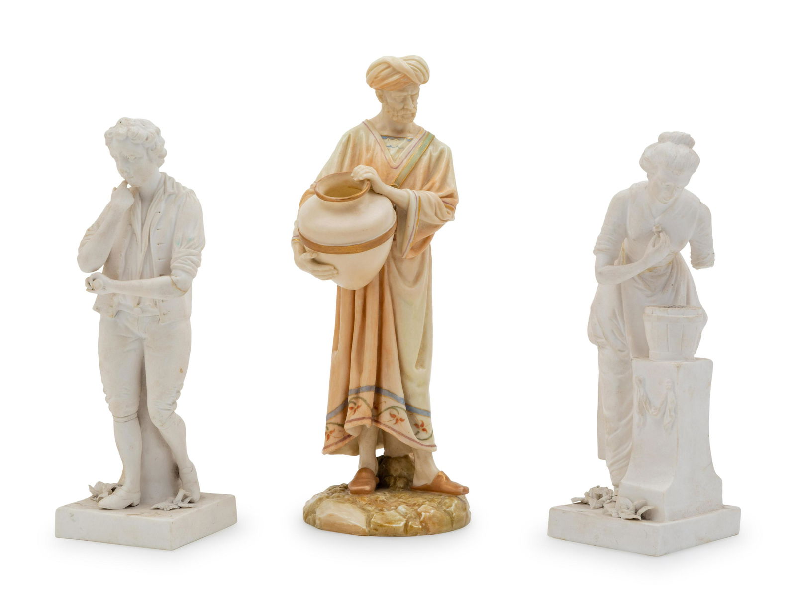 A Royal Worcester Porcelain Figure Height 9 inches. (1 of 1)
