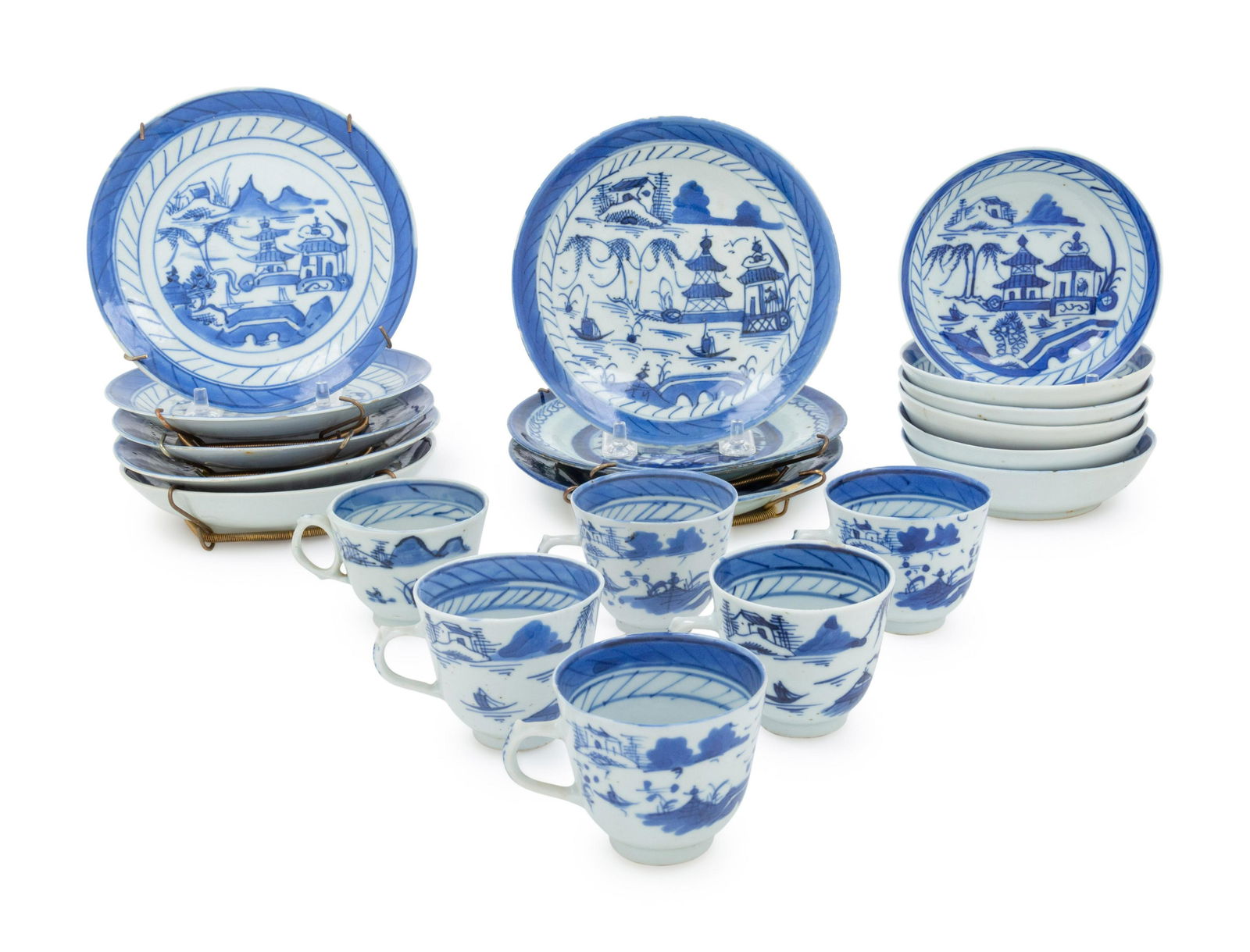 A Collection of Canton Porcelain Table Articles (1 of 1)