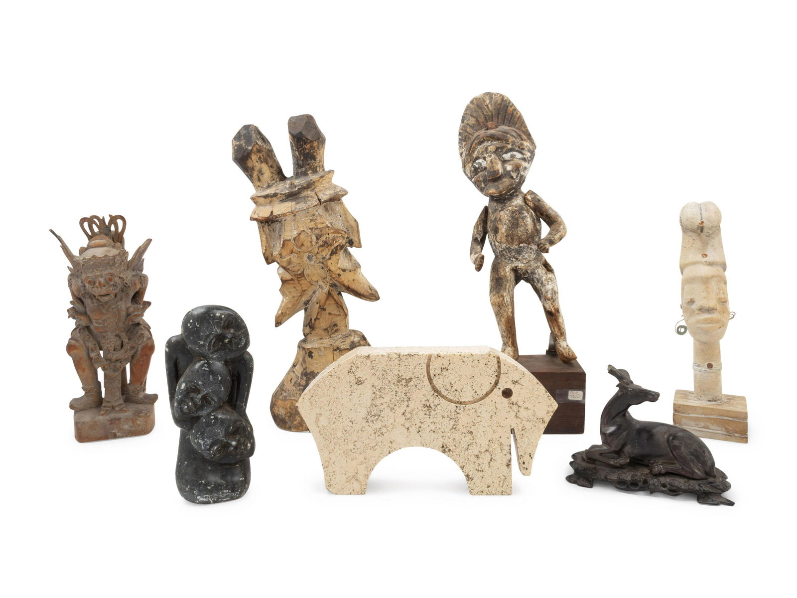 A Collection of Seven Figural Articles (1 of 1)