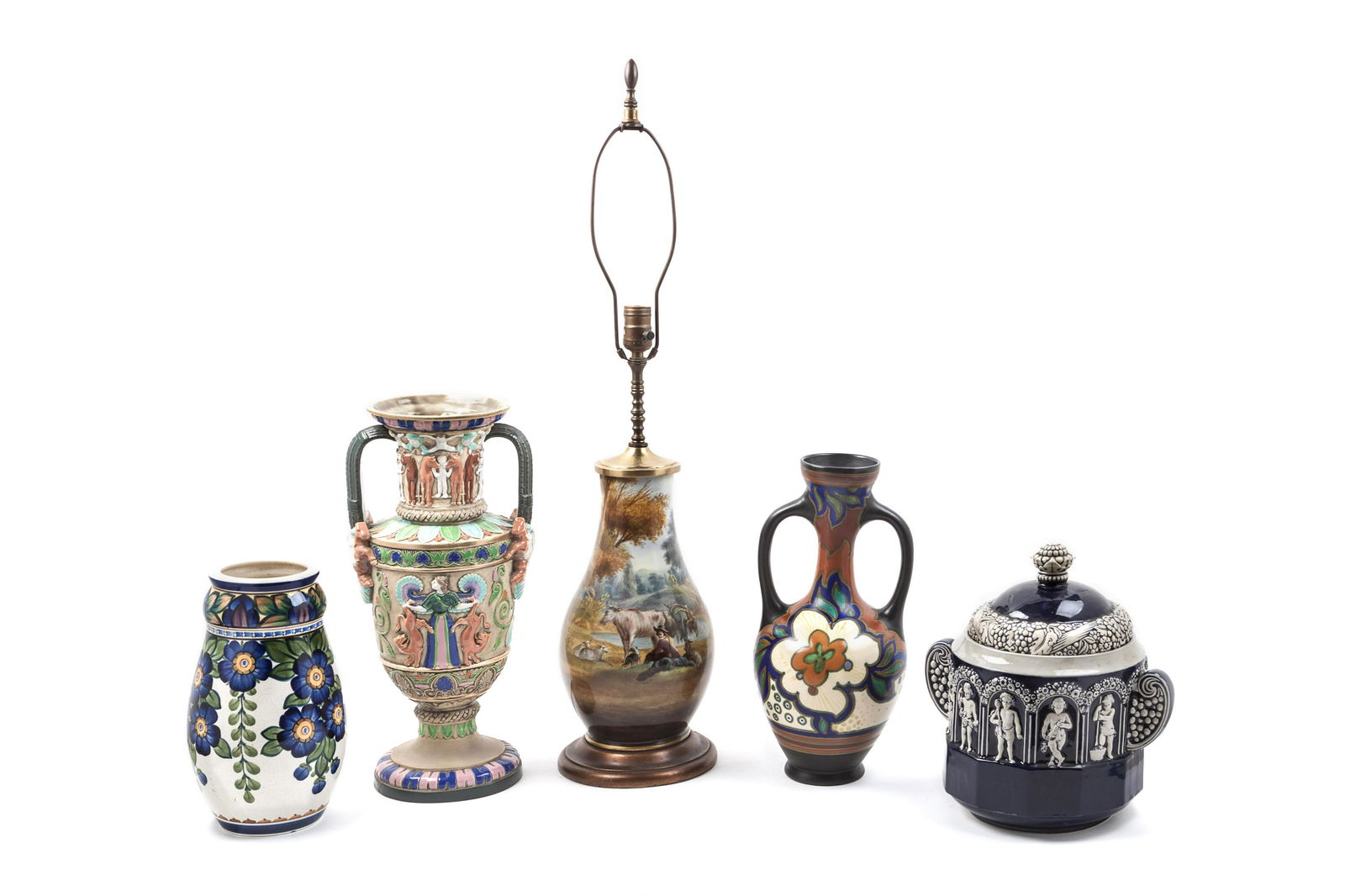 Five Continental Ceramic Articles (1 of 1)