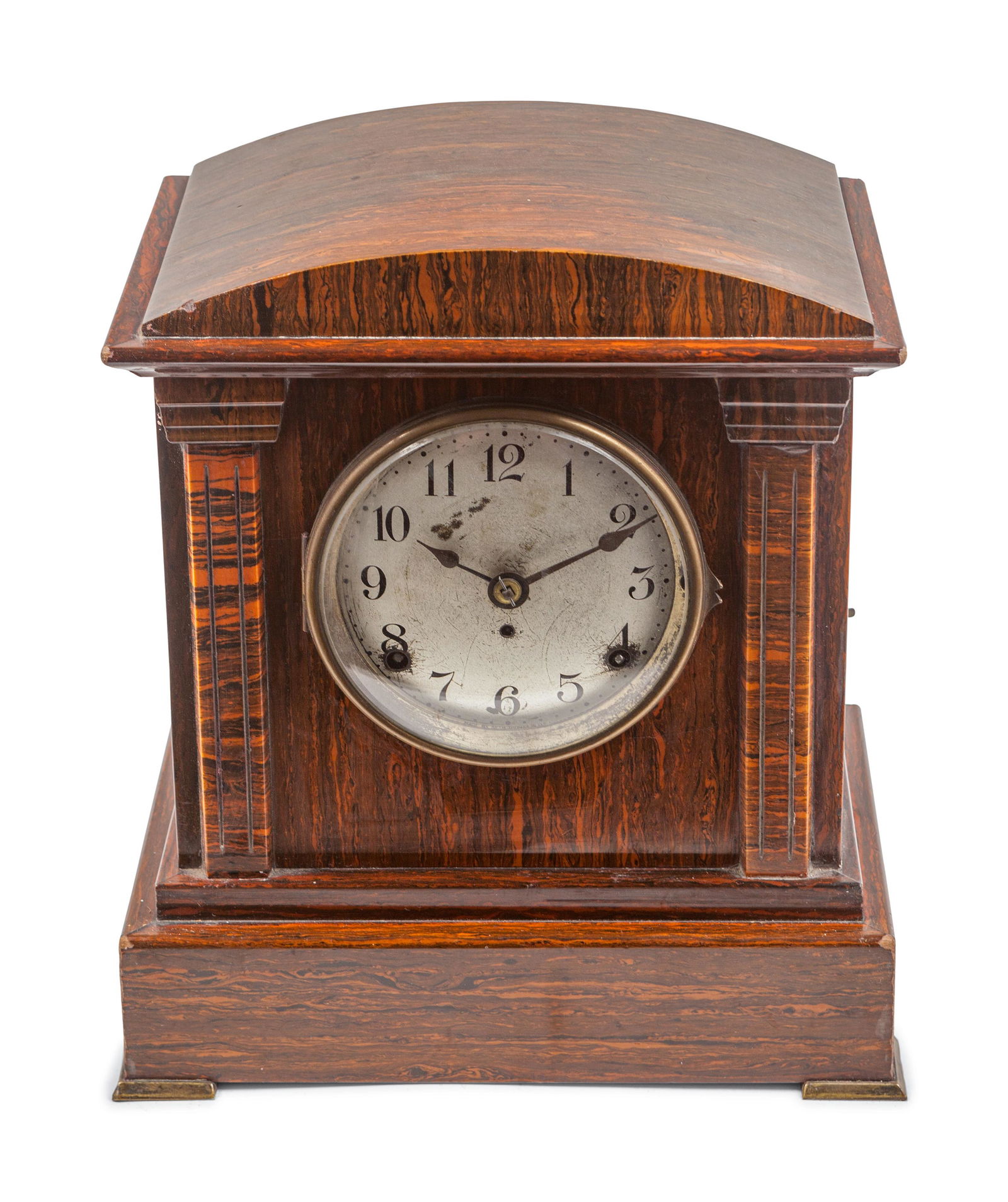 An American Mahogany Mantel Clock (1 of 2)