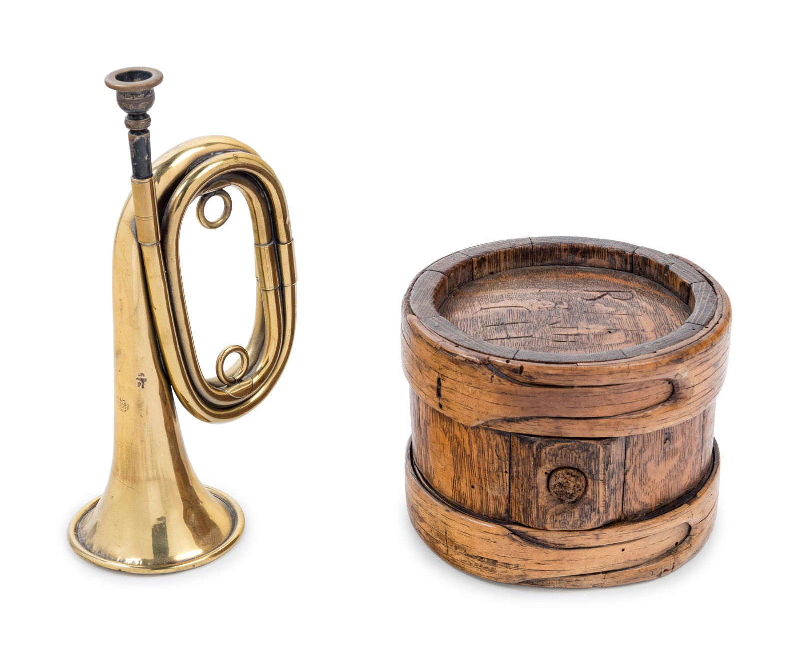 An American Wooden Drum Canteen (1 of 1)