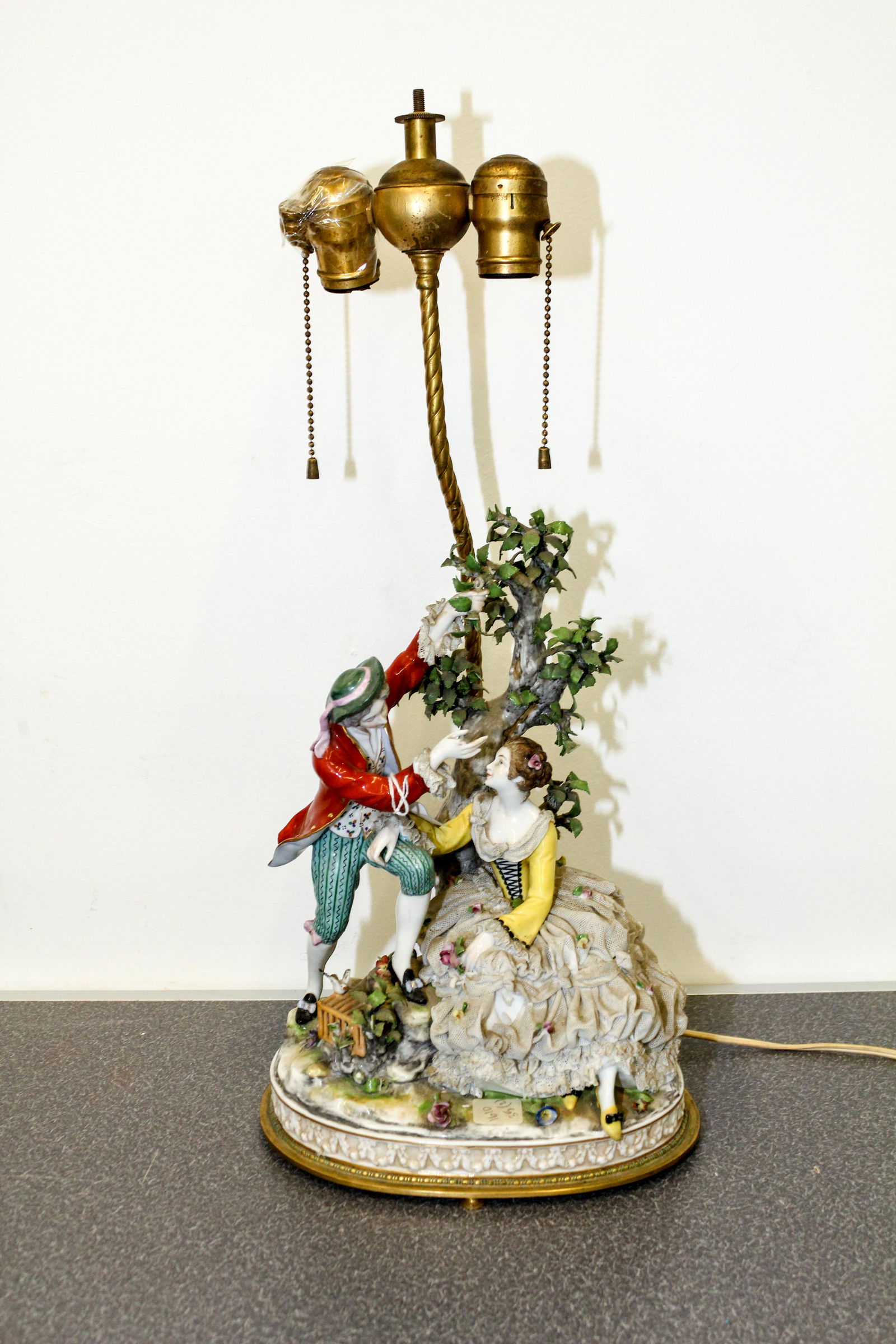 A Continental Porcelain Figural Group  Height of (1 of 1)