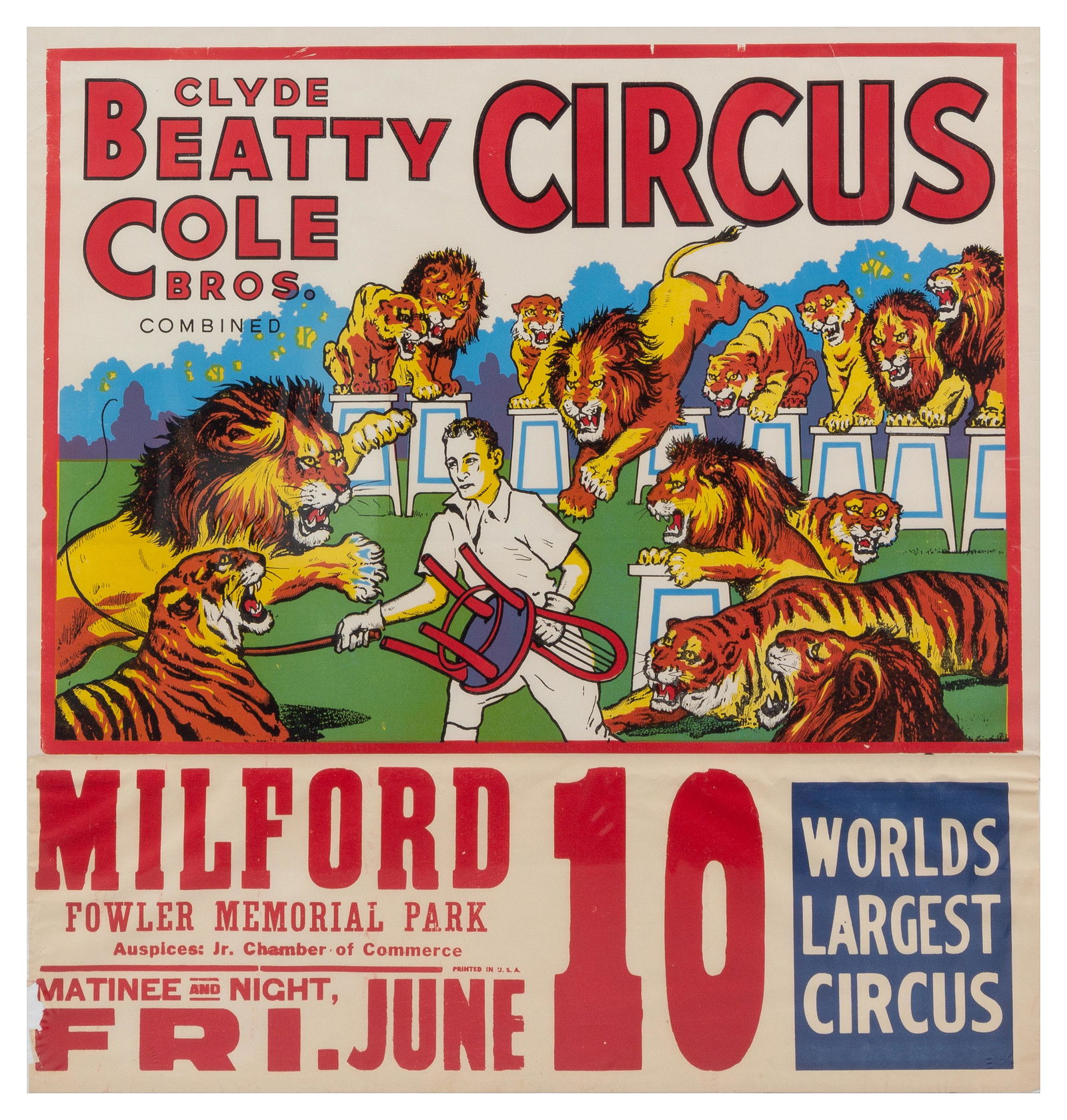 (CIRCUS) CLYDE BEATTY-COLE BROTHERS  (1 of 1)