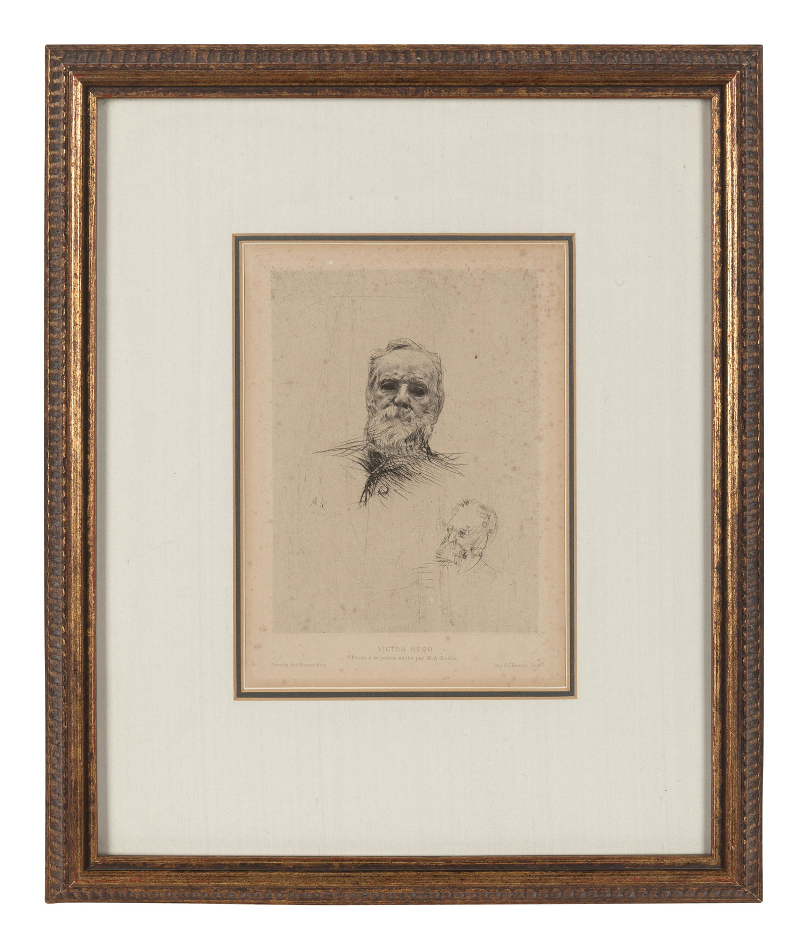 Auguste Rodin 8 3/4 x 6 1/4 inches. (1 of 3)