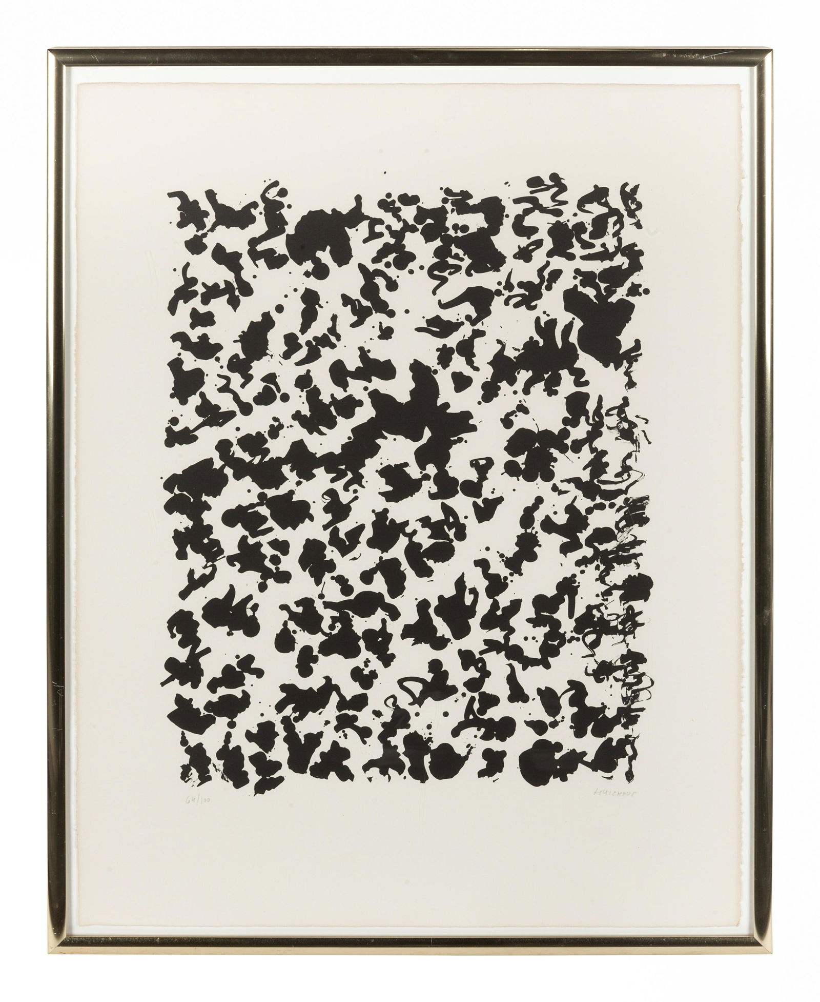 Henri Michaux (Belgian, 1899-1984) Untitled (1 of 3)