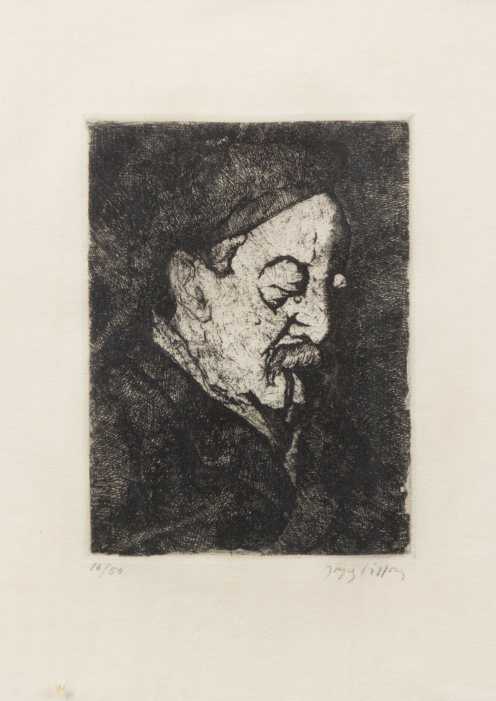 Jacques Villon 6 3/4 x 5 inches. (1 of 1)