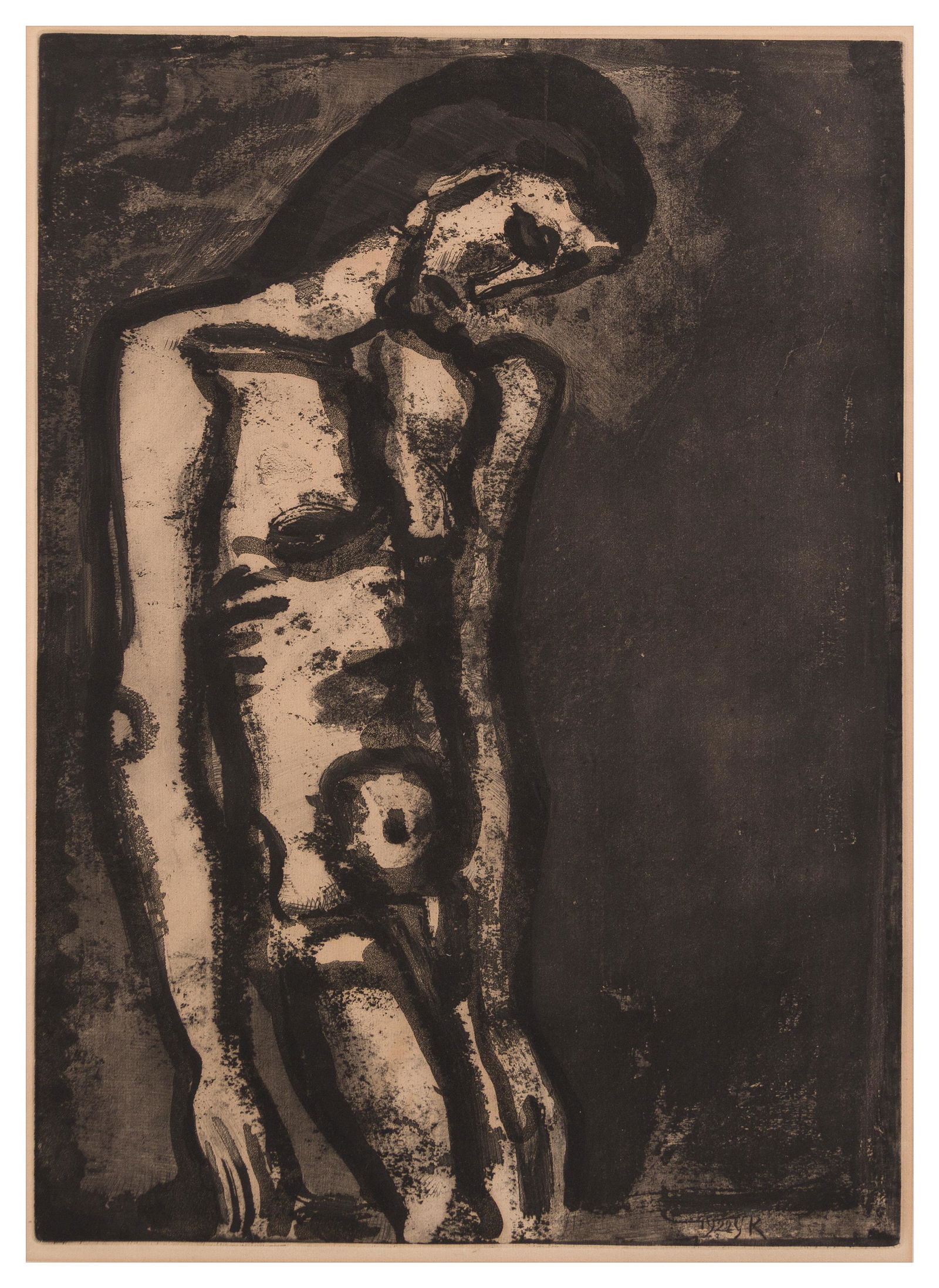 Georges Rouault Plate: 19 x 14 3/8 inches. (1 of 1)