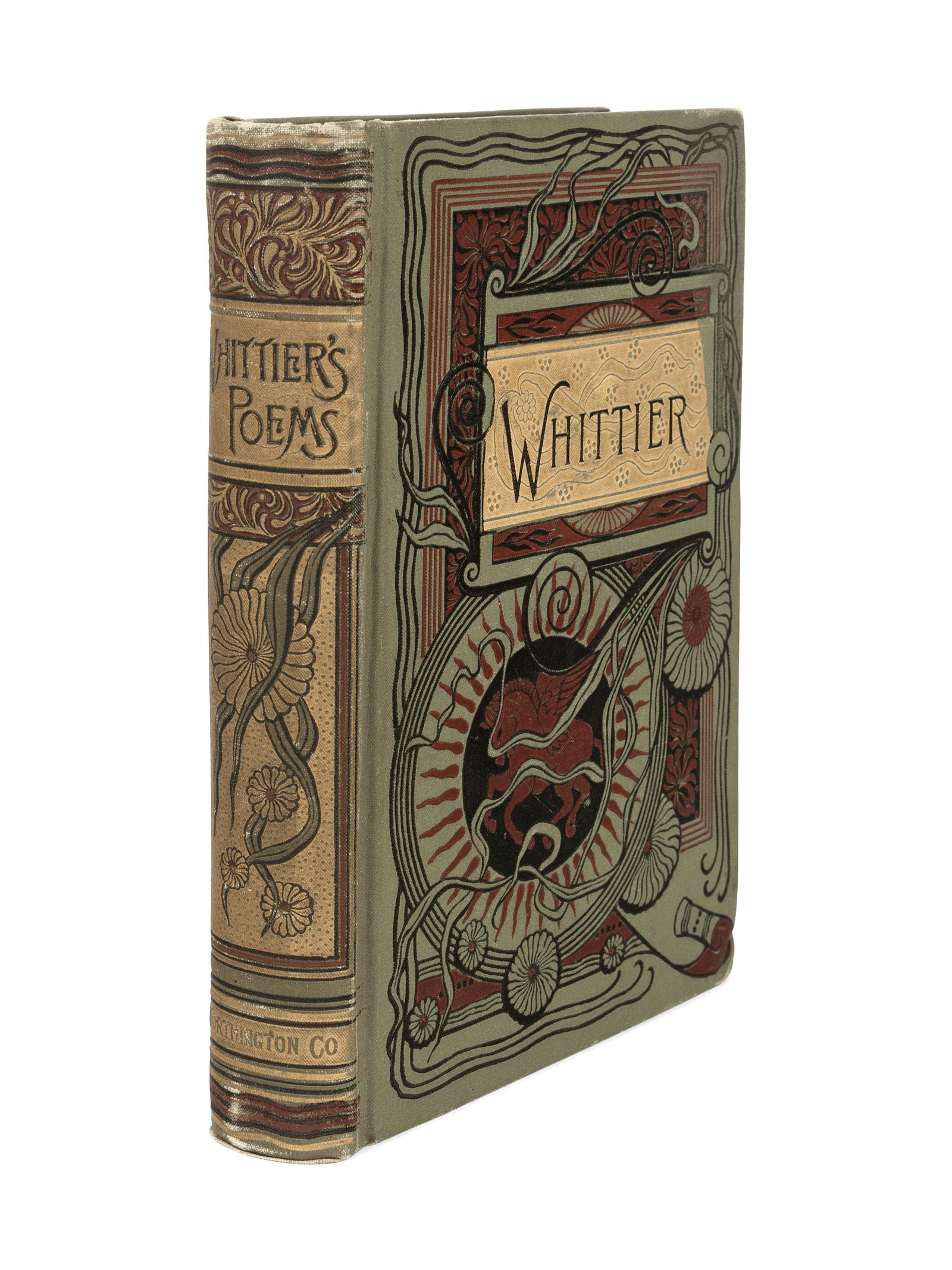 WHITTIER, John G. (1807-1892). Poems. New York: (1 of 1)