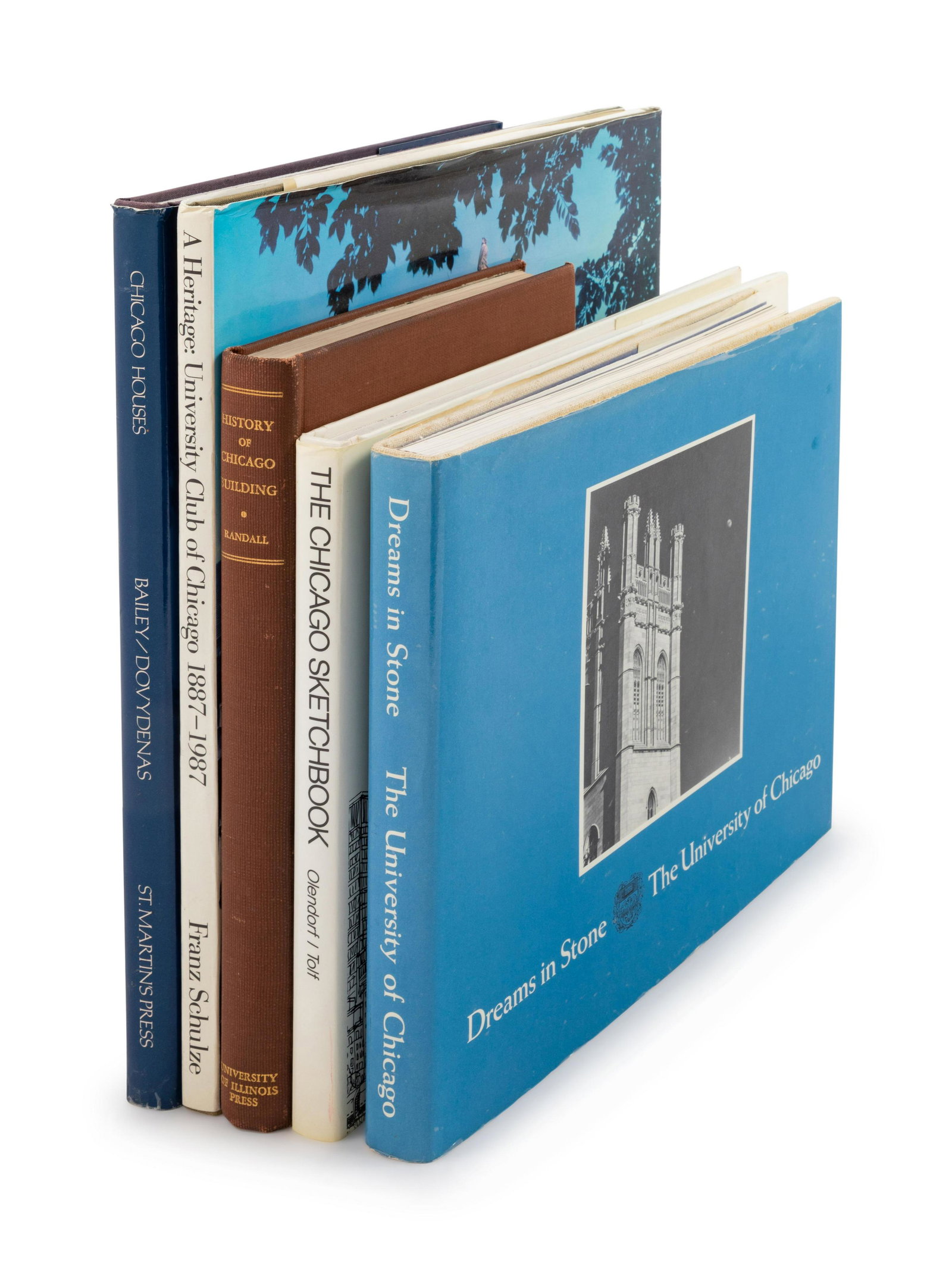 [CHICAGO HISTORY II]. A group of 26 works about the: [CHICAGO HISTORY II]. A group of 26 works about the history Chicago, including: GOSNELL, Harold F. Machine Politics: Chicago Model. Chicago: The University of Chicago Press, 1937. -- RANDALL, Frank A.