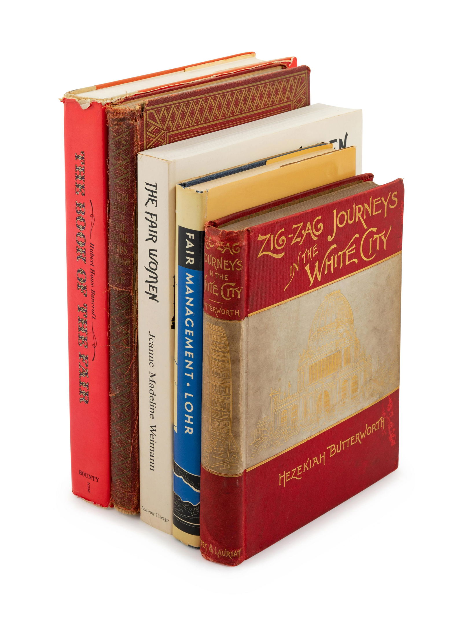 [CHICAGO WORLD'S FAIR]. A group of 13 books and items (1 of 1)