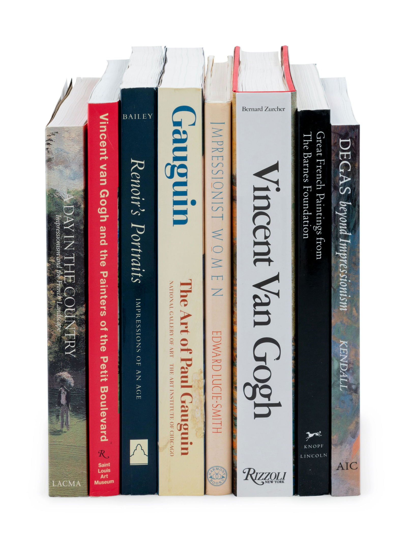 A Group of Eight Art Books (1 of 1)