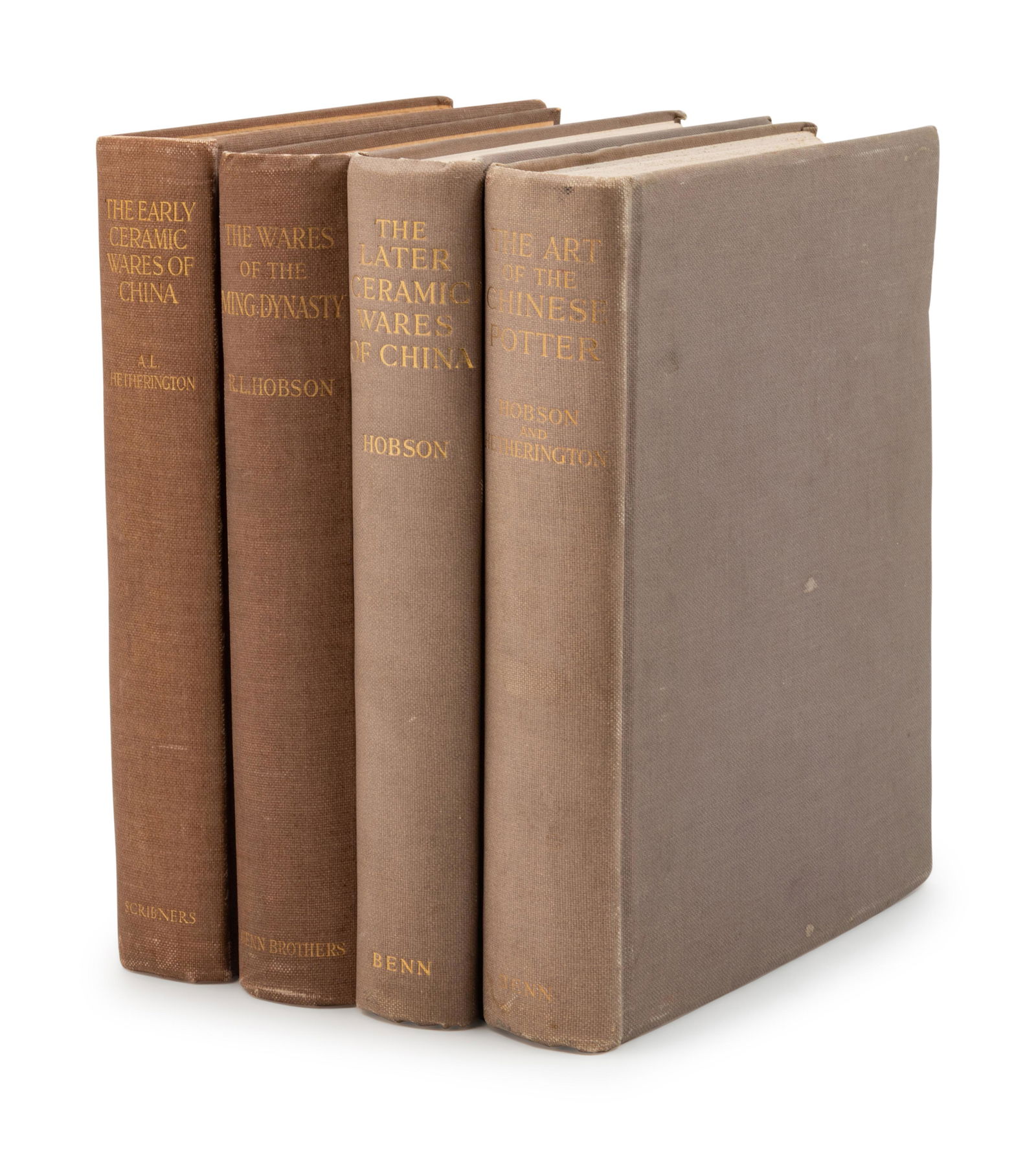 Four Reference Books Pertaining to Chinese Ceramics (1 of 2)