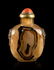 A Cameo Agate Snuff Bottle Height 2 3/8 in., 6 cm.