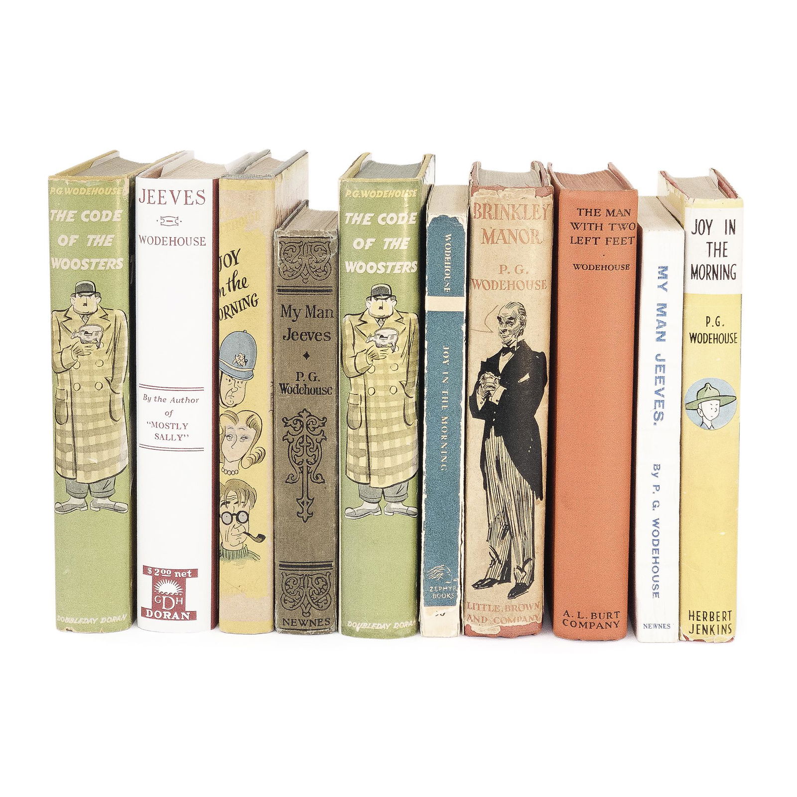 Wodehouse, P.G., Group of 10 Jeeves Titles From the (1 of 1)