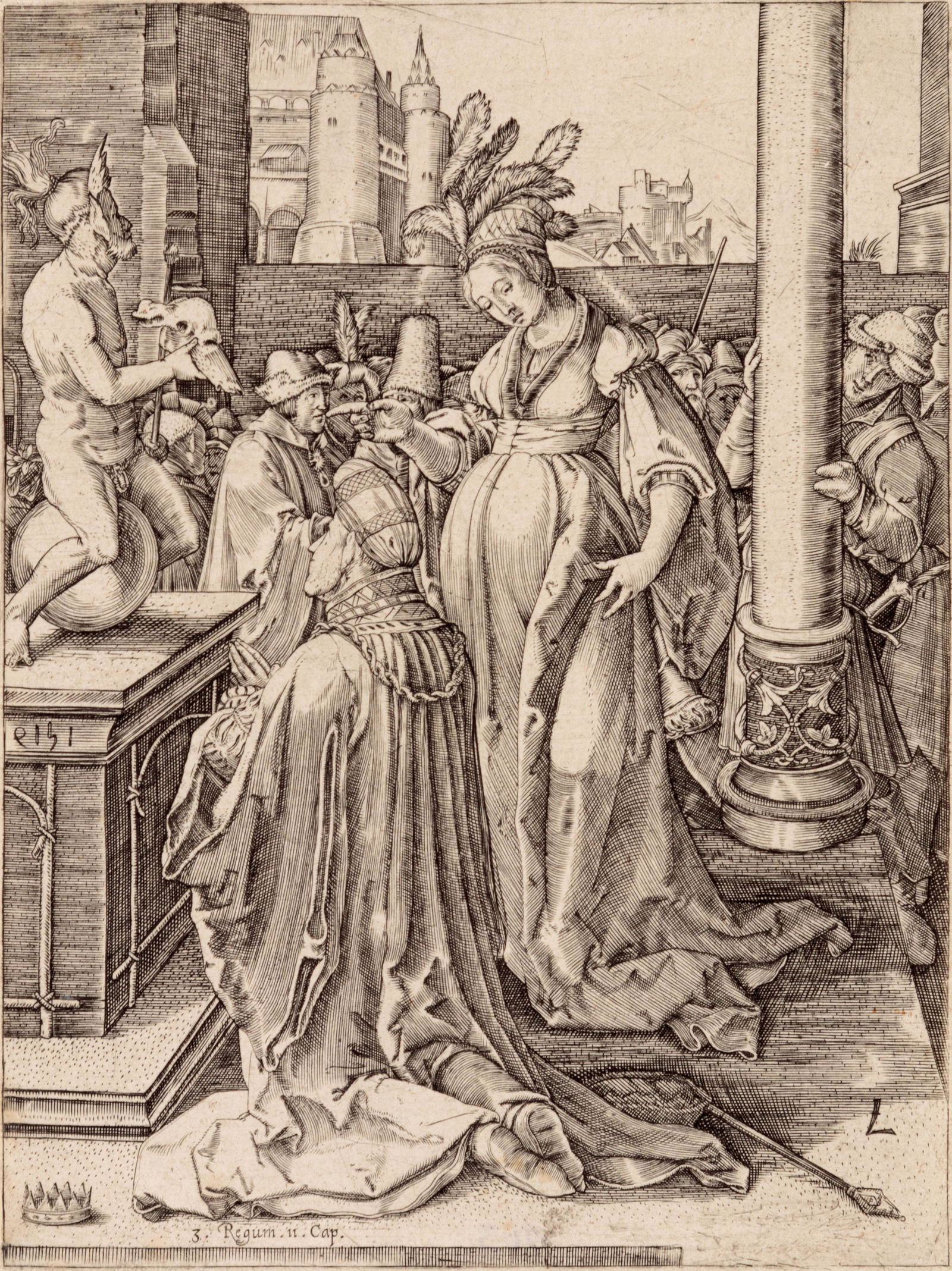 After Lucas van Leyden (Dutch, 1494-1533) Solomon Prays (1 of 1)