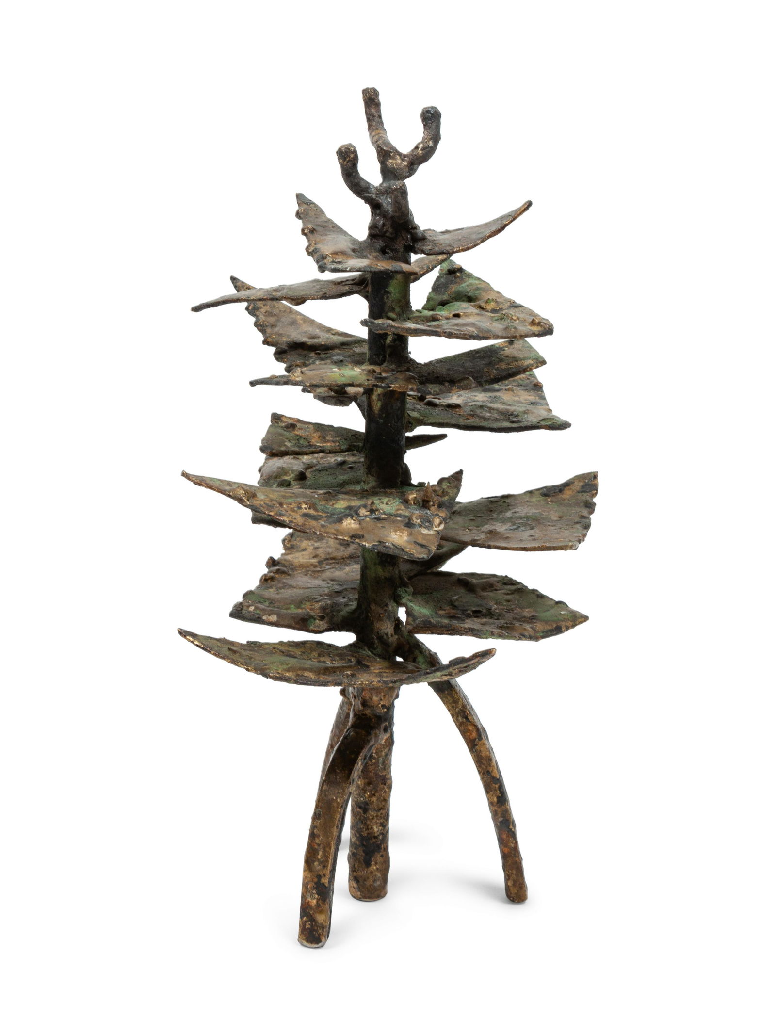 Edgar Britton (American, 1901-1982) Fountain: Edgar Britton (American, 1901-1982) Fountain, bronze height 10 1/2 x width 6 x depth 6 inches Property from an Important Private Collection of Modernist West Art