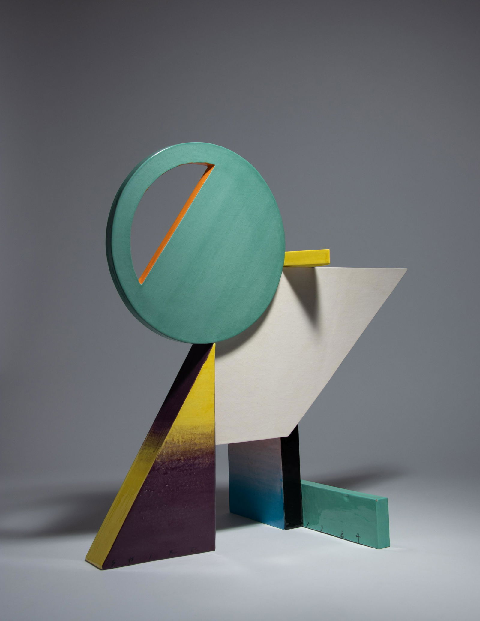 Peter Shire  (American, b. 1947) Third Man T-Pot, 1984 (1 of 5)