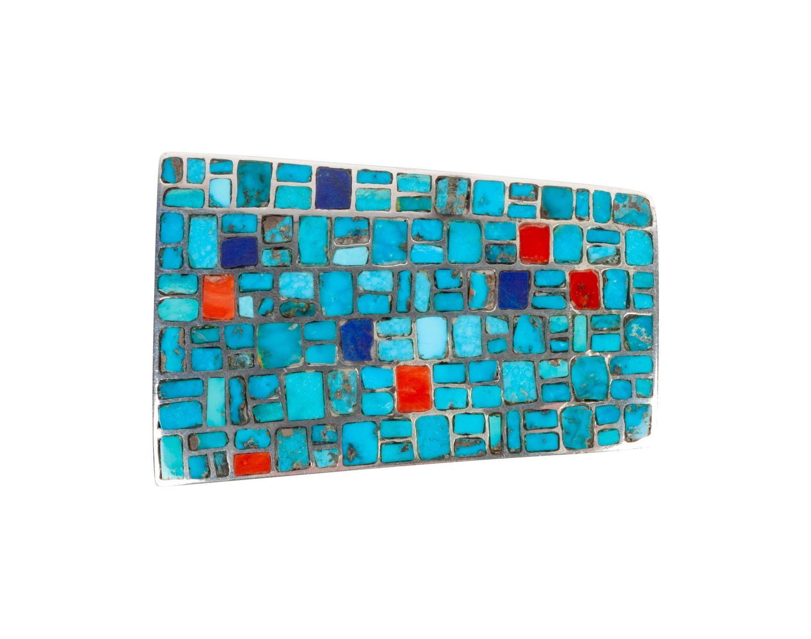 Philander Begay (DINE, b. 1982) Sterling Silver Tufa (1 of 2)