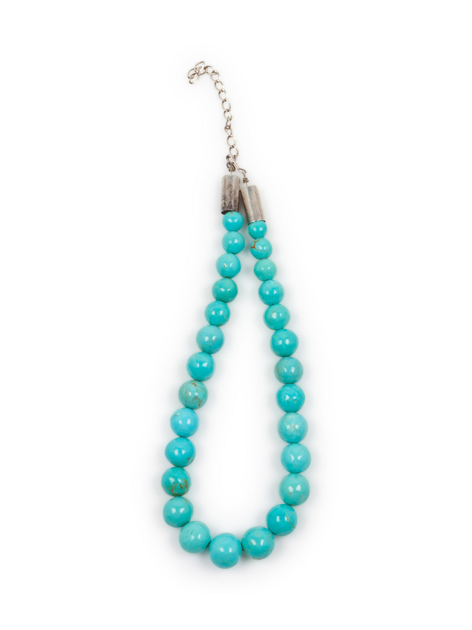 Ronald & Petra Chavez (KEWA, b. 1958) Turquoise Bead (1 of 2)