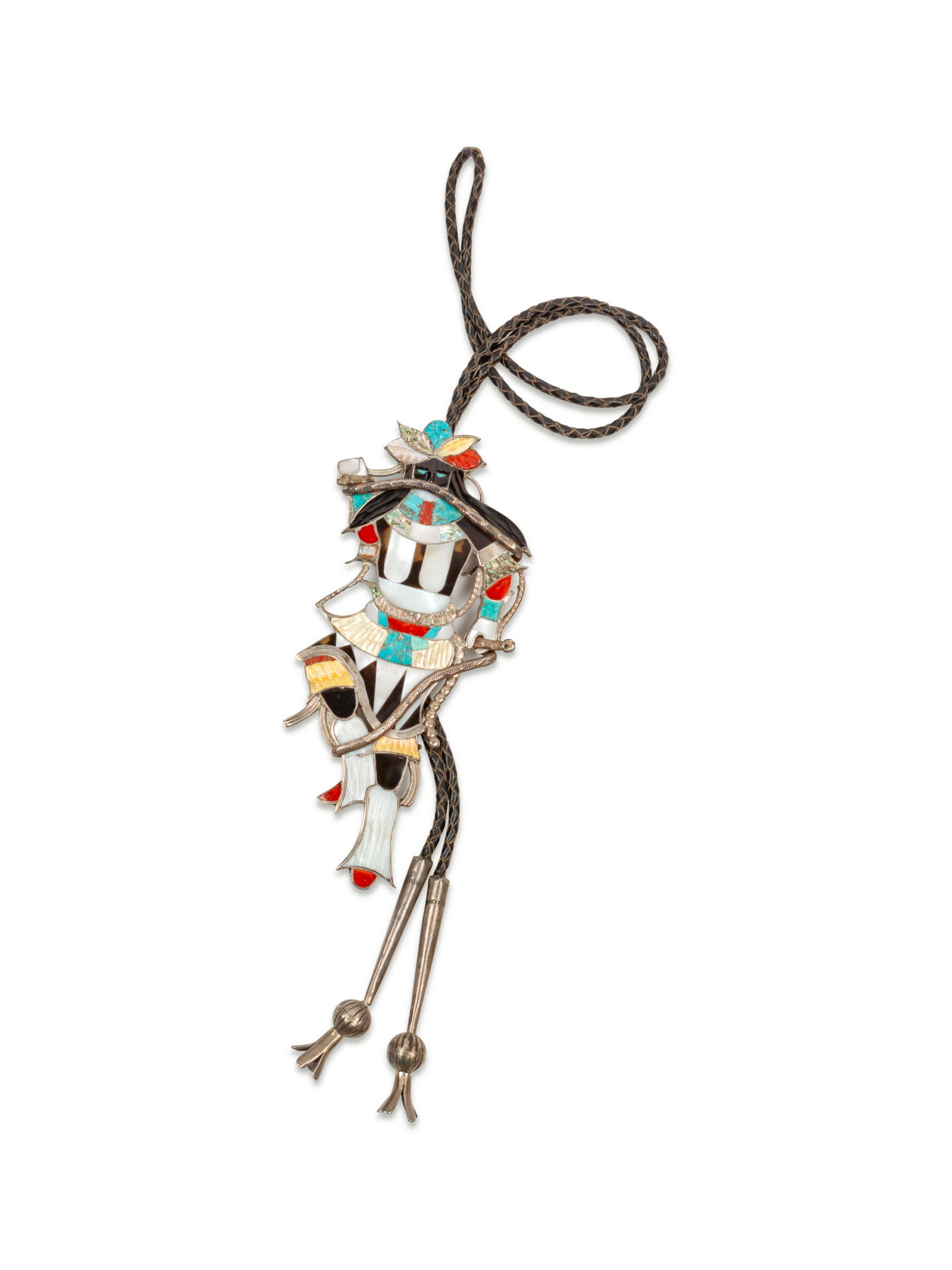 Eddie Beyuka  (ZUNI, 1920-2002) Mosaic Inlay Snake (1 of 1)