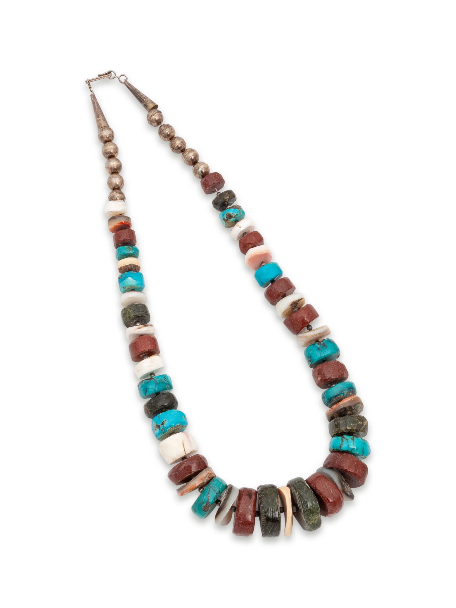 Southwestern Silver, Turquoise, Pipestone, and Shell (1 of 3)