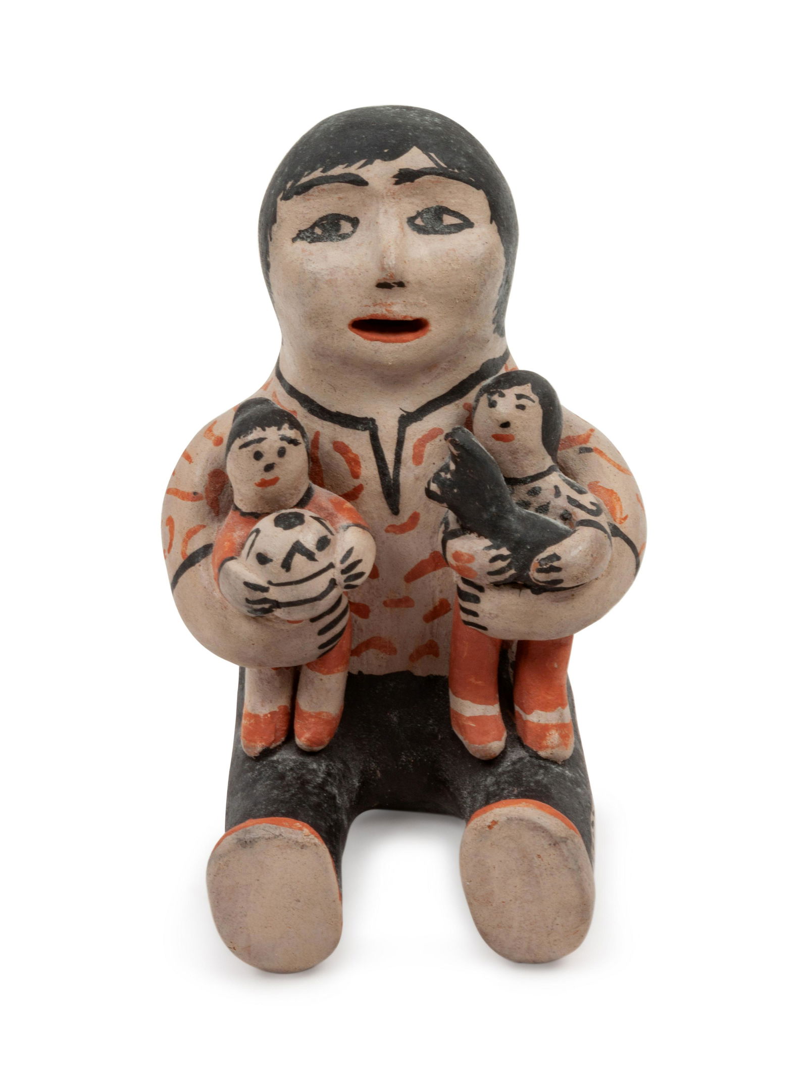 Serefina Ortiz (COCHITI, 1931-2017) Pottery Storyteller (1 of 3)