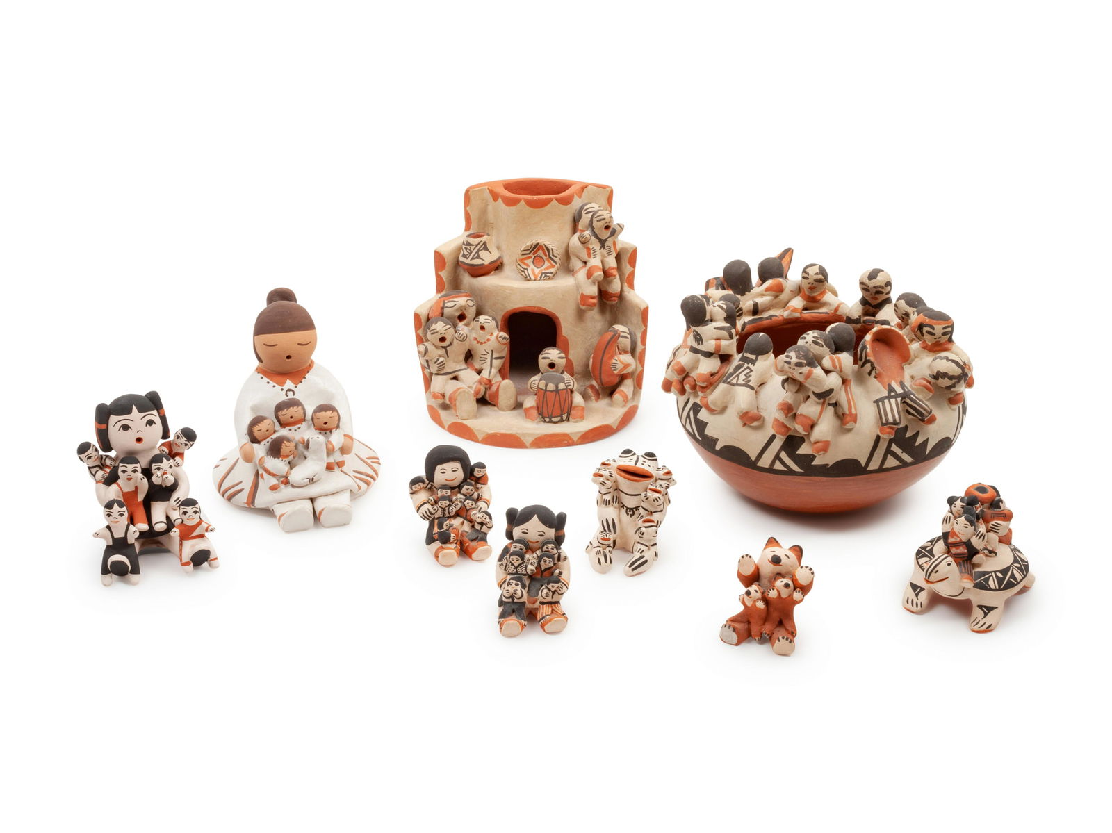 Collection of Pueblo Storytellers largest height 5 x (1 of 1)