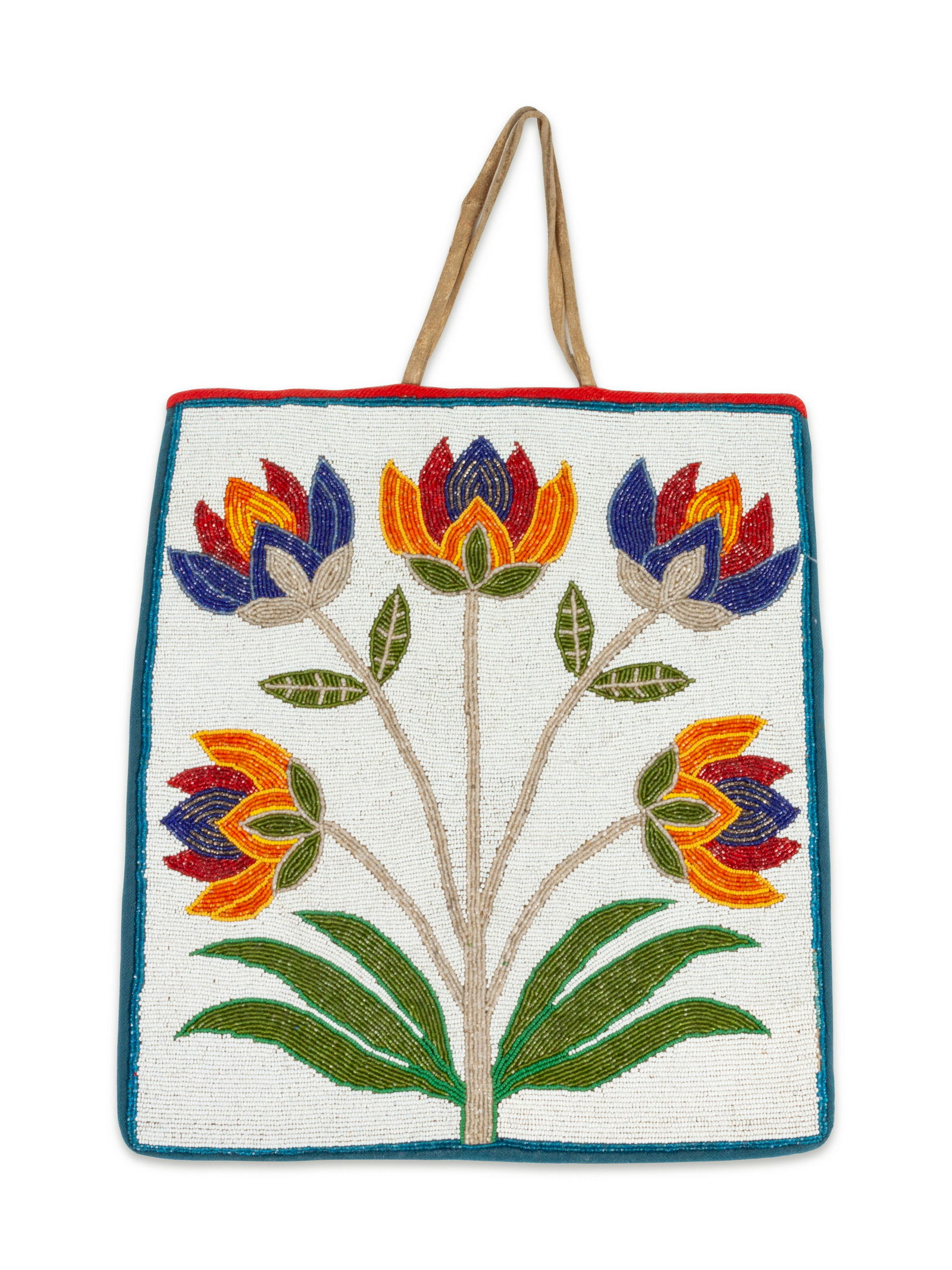 Plateau Beaded Flat Bag height 14 x width 12 1/2 inches (1 of 1)