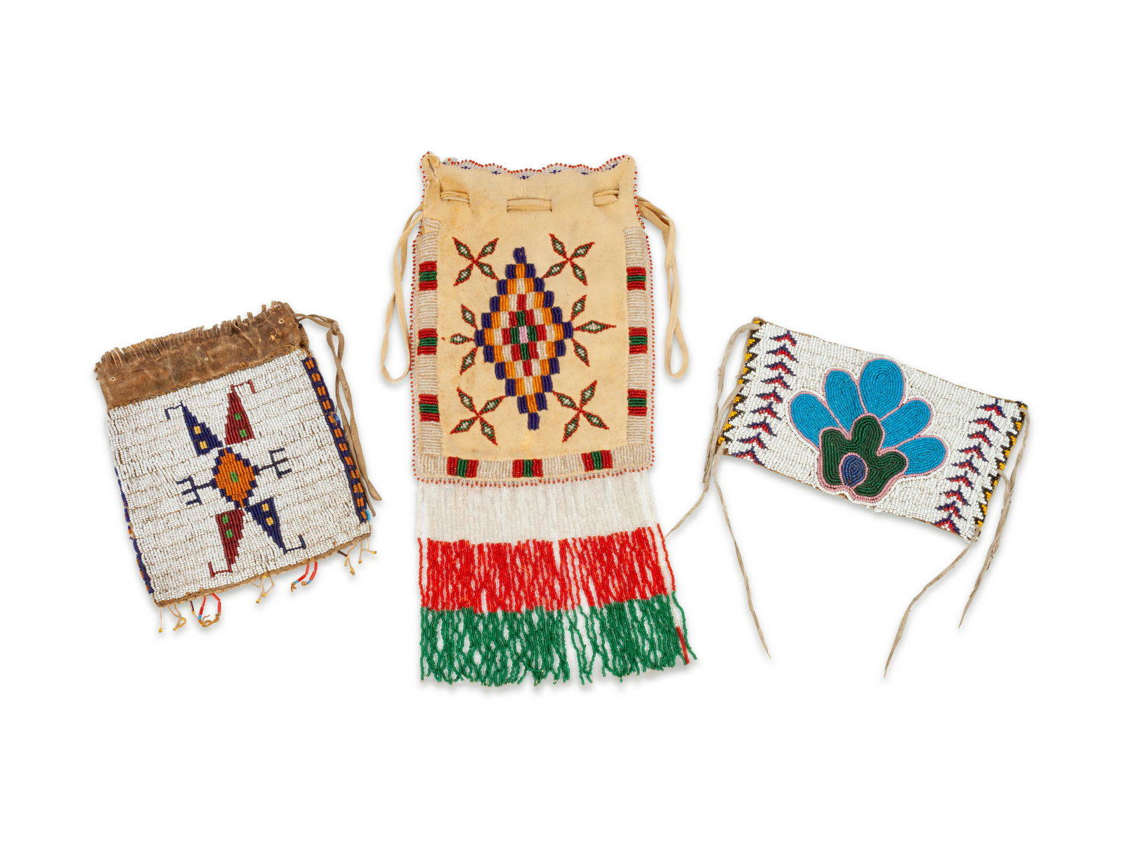 Collection of Plains Beadwork largest 10 x 7 inches (1 of 1)
