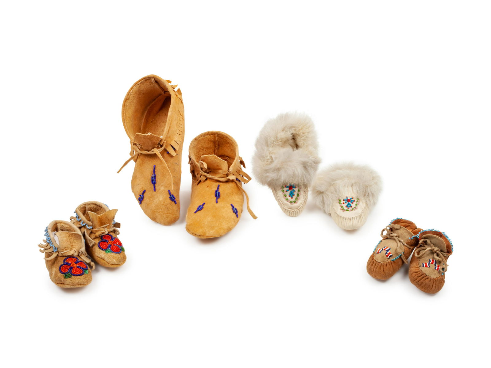 Northern Plains and Athapaskan Children's Beaded Hide (1 of 3)