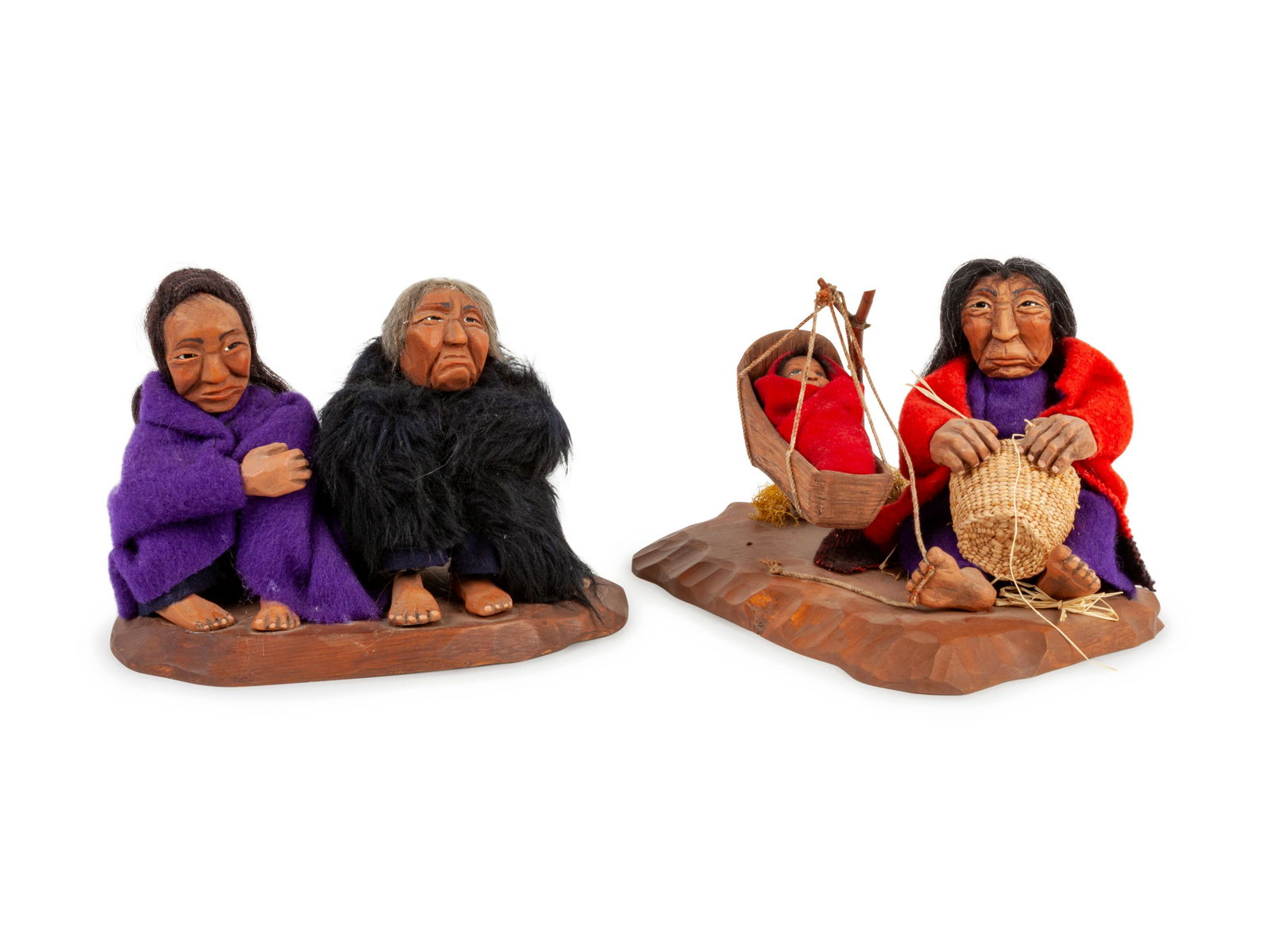 Mary Smith, Shona Hah  (CHEROKEE, 1912-1997) Carved (1 of 2)