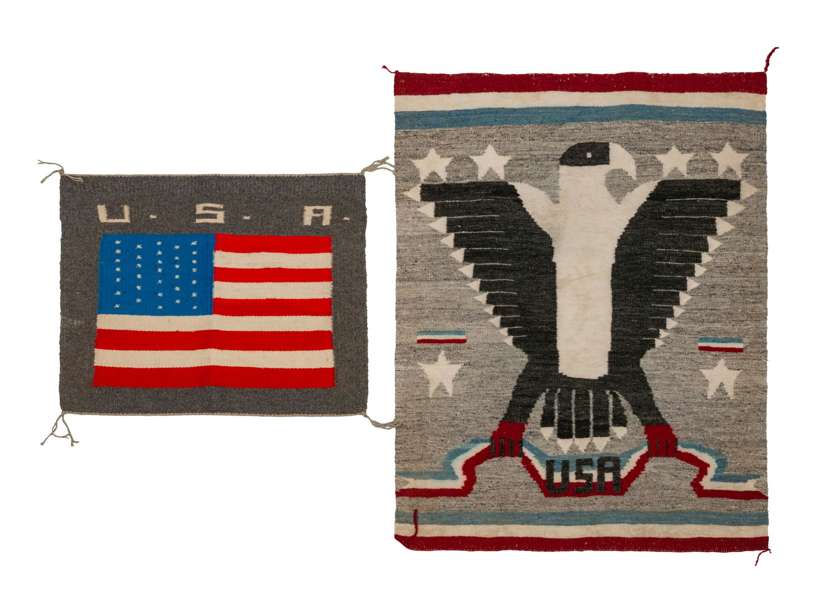 Navajo Pictorial Weavings, American Themed 18 x 22 (1 of 1)